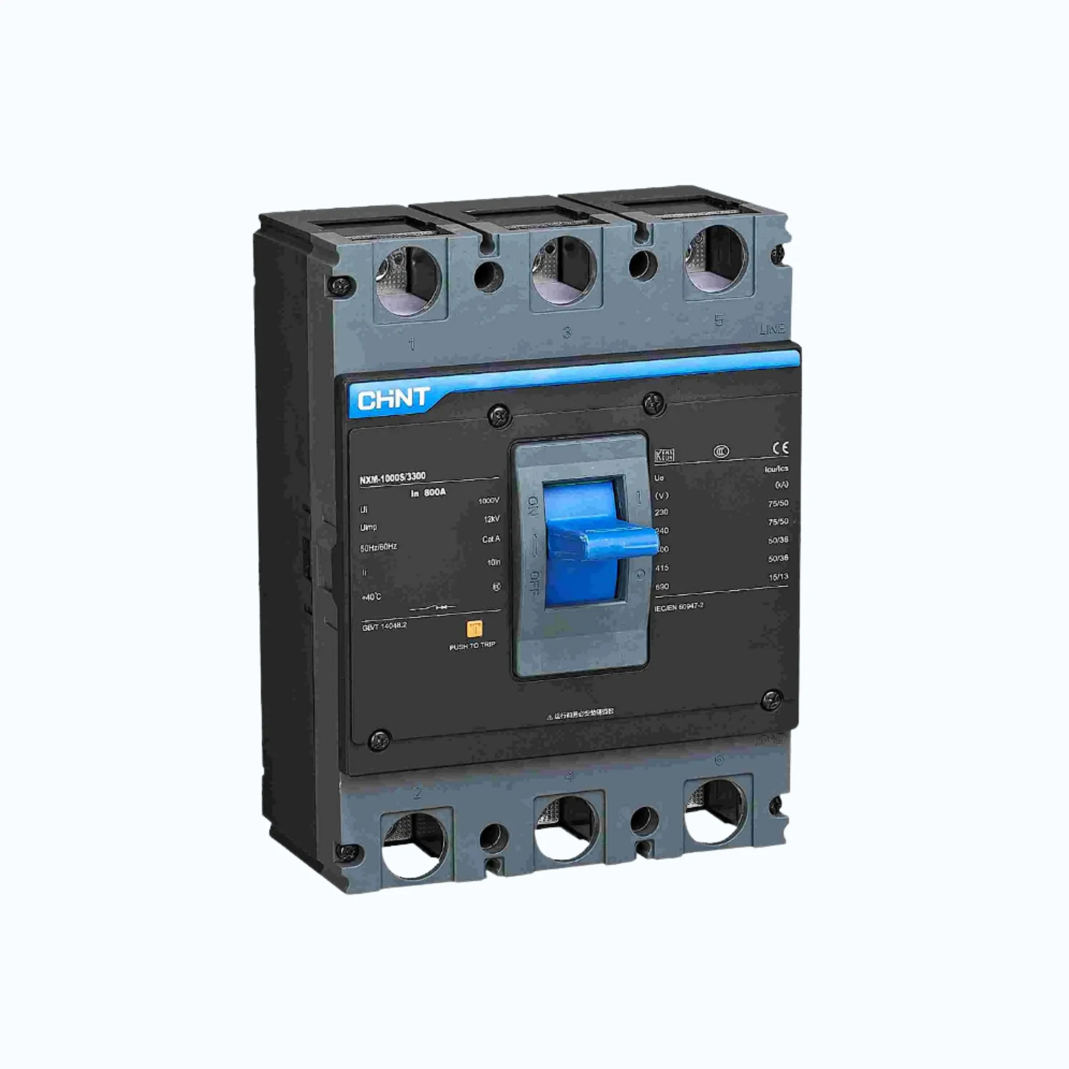 Gambar Chint MCCB 50kA NXM-1000S/3300 1000A -131377