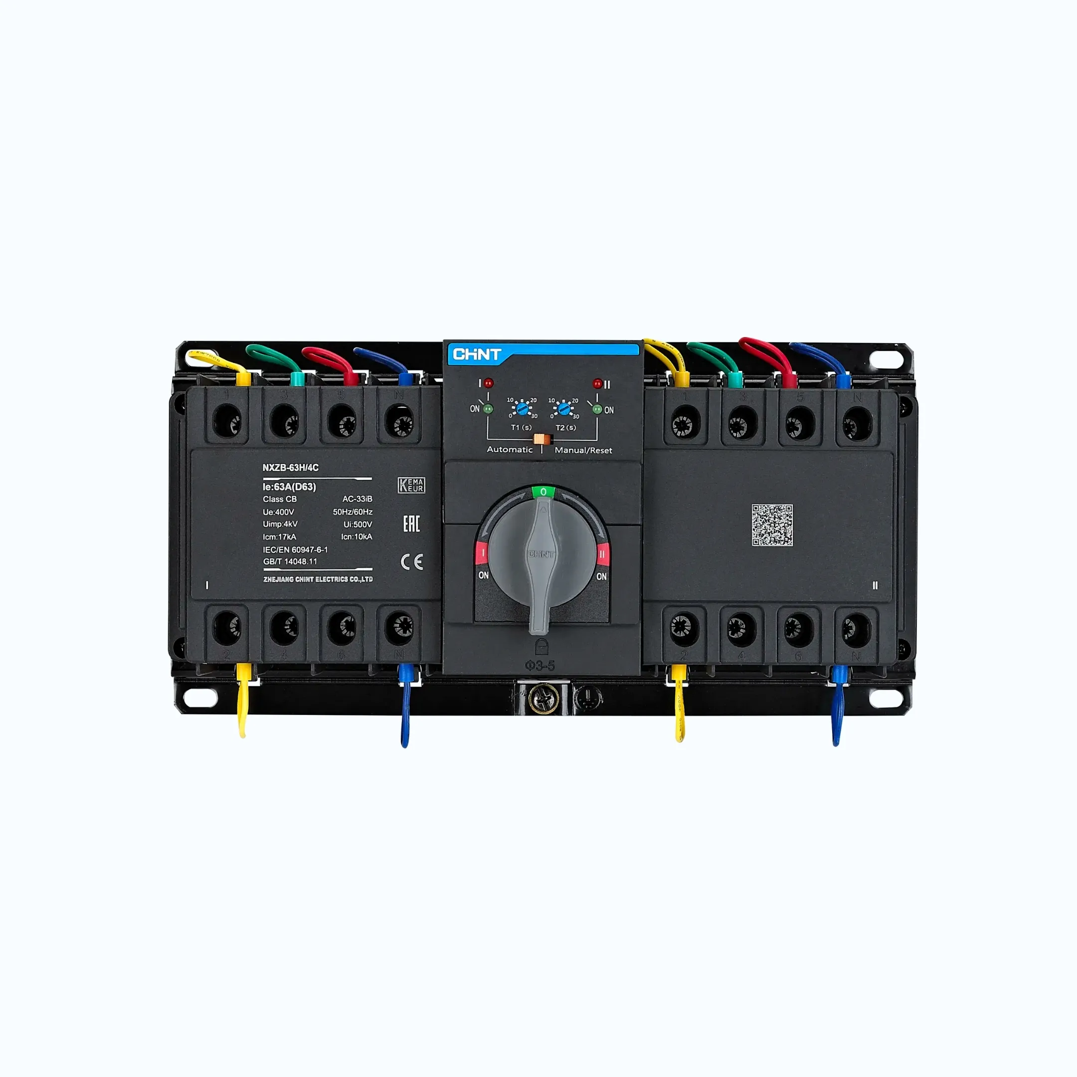 Gambar Chint Series Automatic Transfer Switching Equipment 10kA NXZB-63H/4C 63A D63 -171633