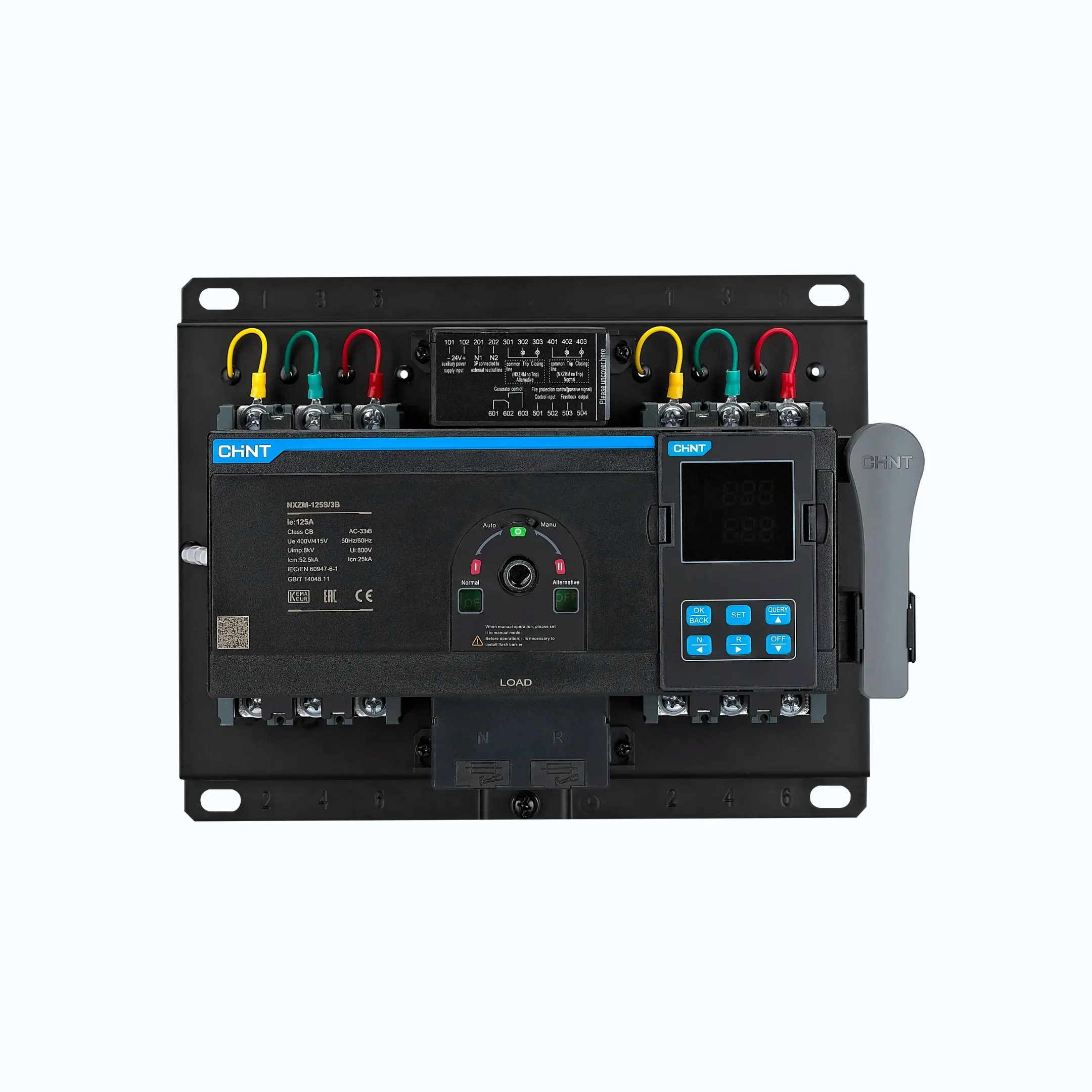 Gambar Chint Series Automatic Transfer Switching Equipment 10kA NXZB-63H/4CT 63A D63 -171639