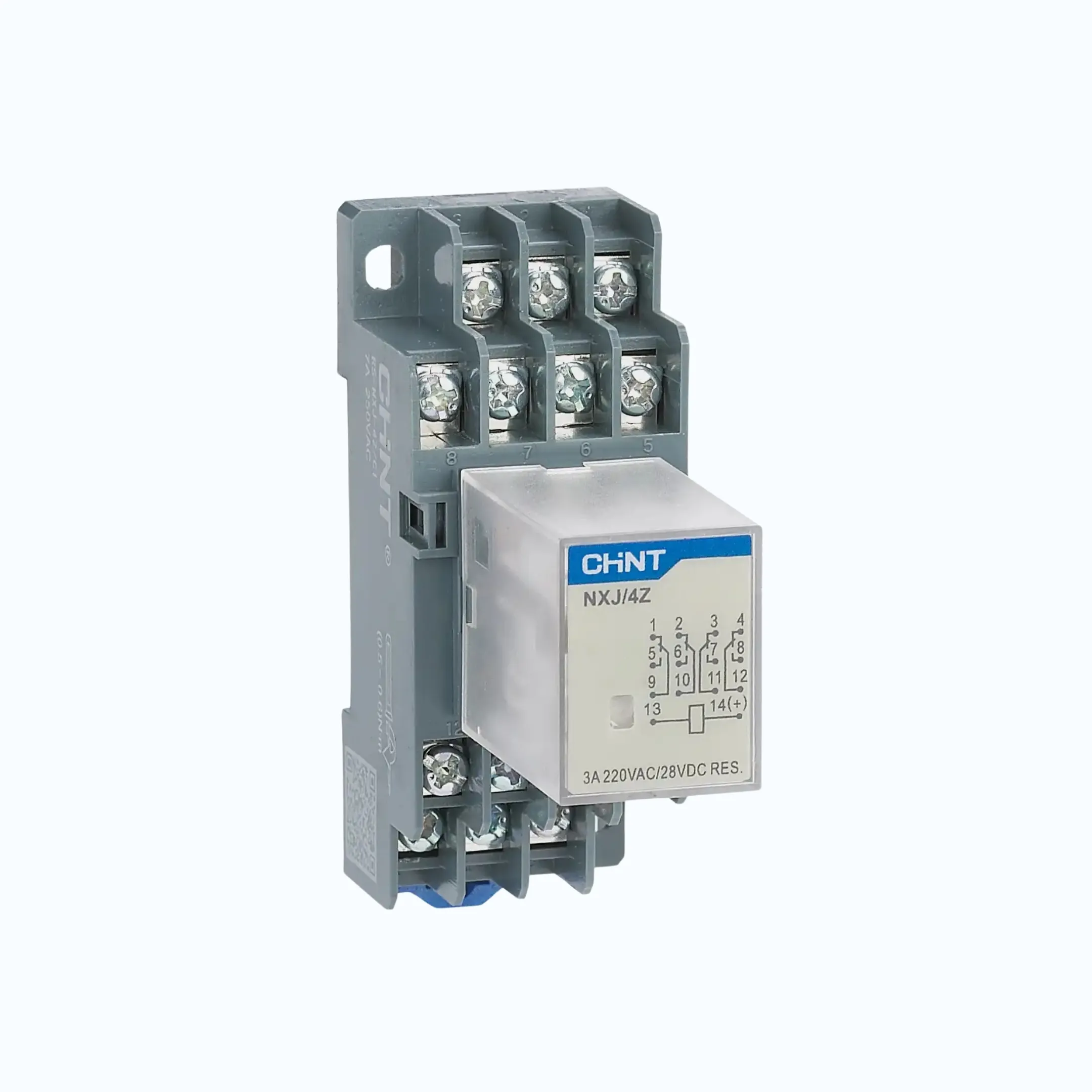 Gambar Chint Relay NXJ-DC220V-4Z1(D) -252657