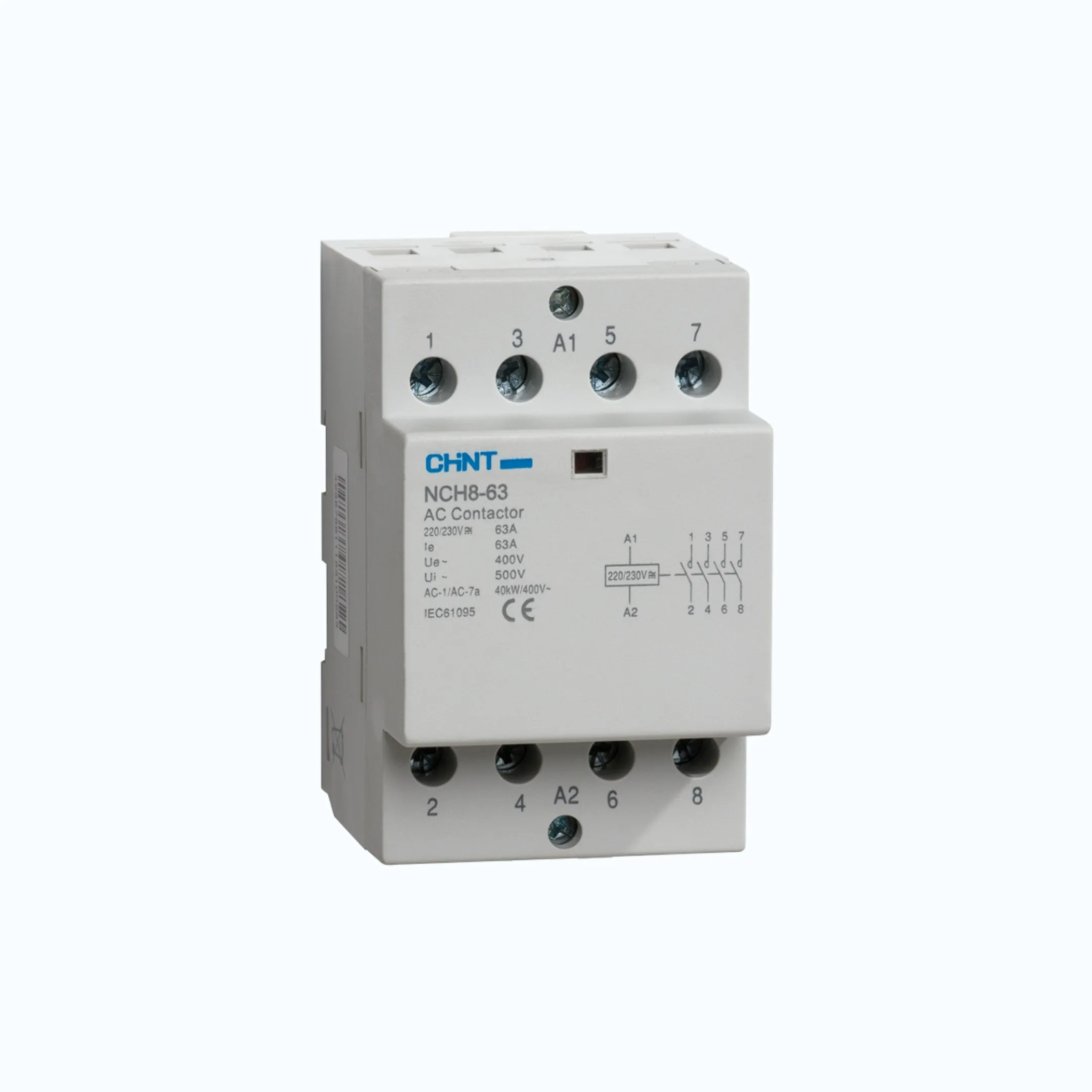 Gambar Chint Modular AC Contactor NCH8-63/40 -256101
