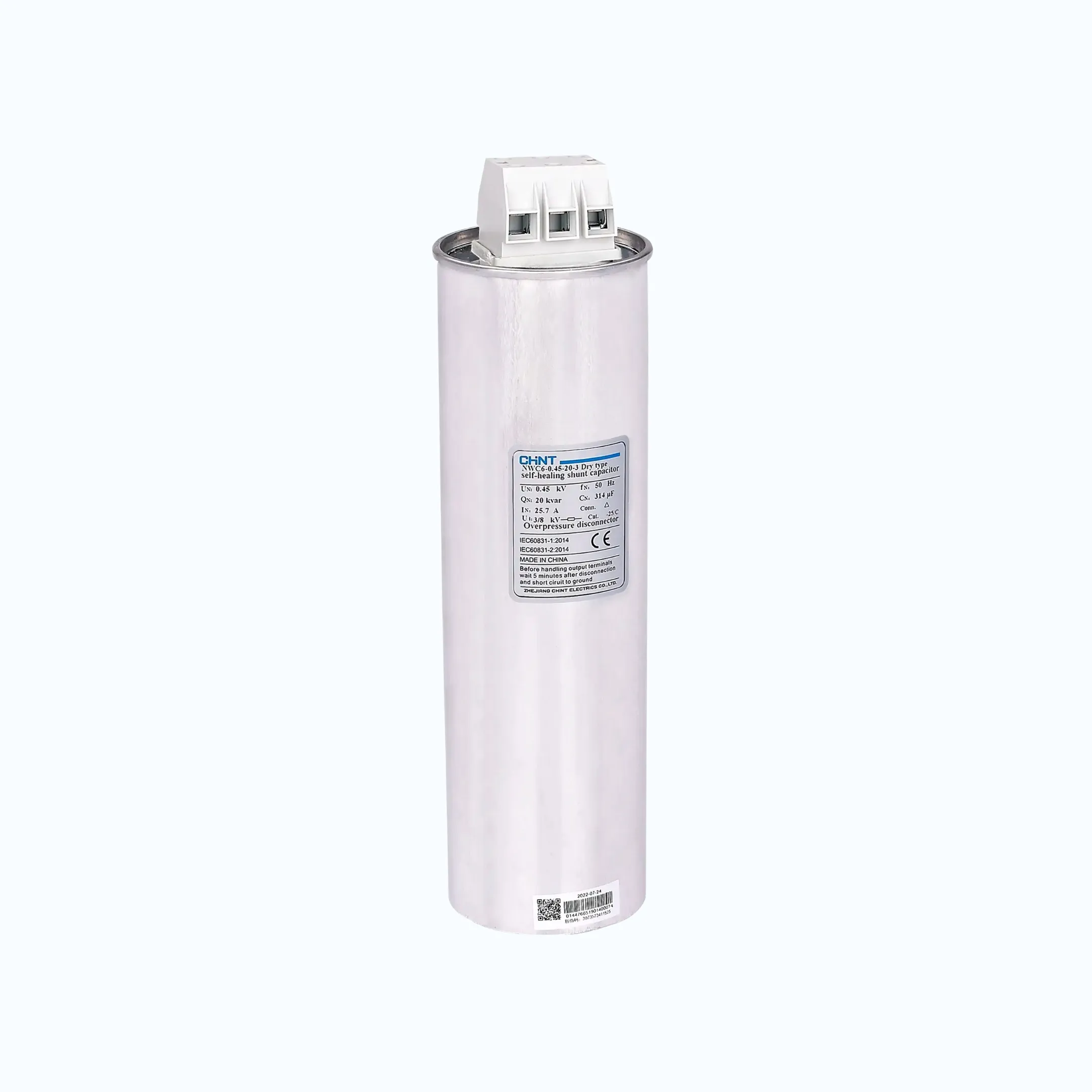 Gambar Chint Series Dry Type Low Voltage Shunt Capacitor NWC6-0.525-5-3 -799039