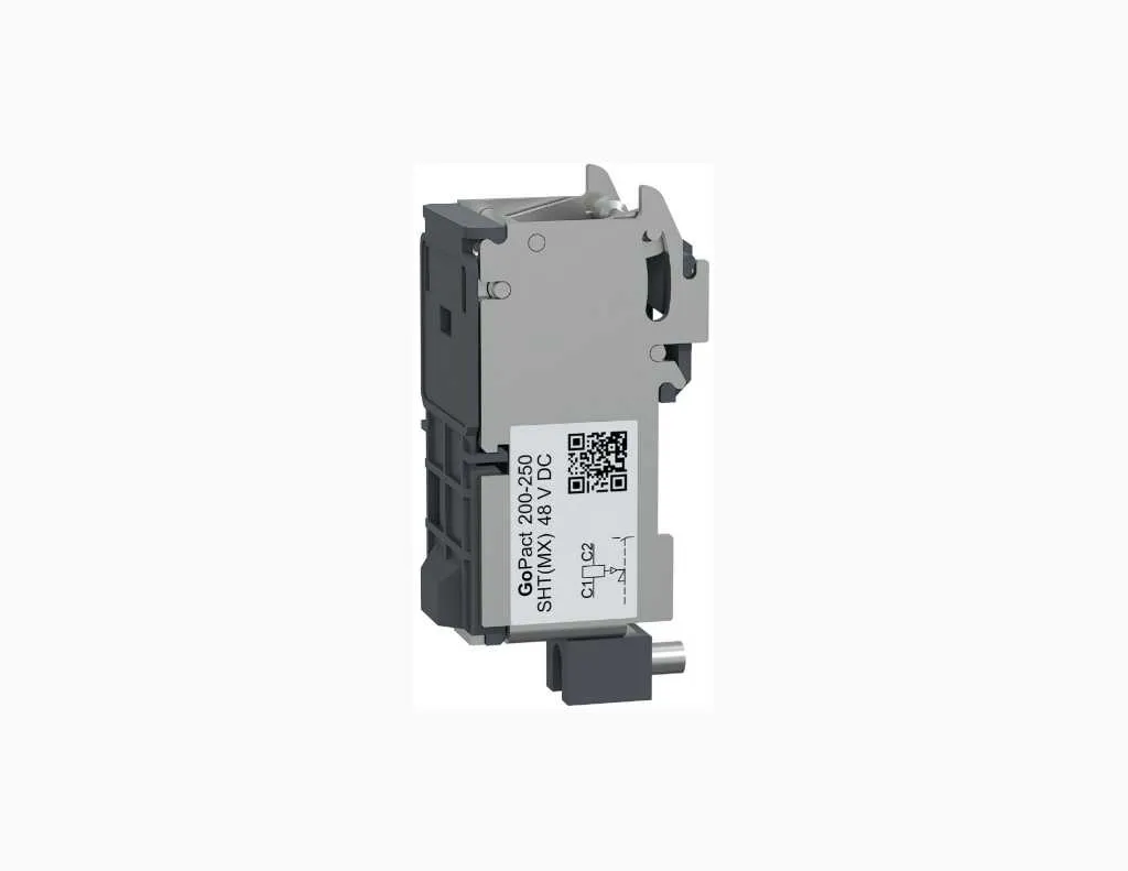 Gambar Schneider MCCB 200-250 AC/DC 50/60Hz MX 48 V-G20-25SHT48DC
