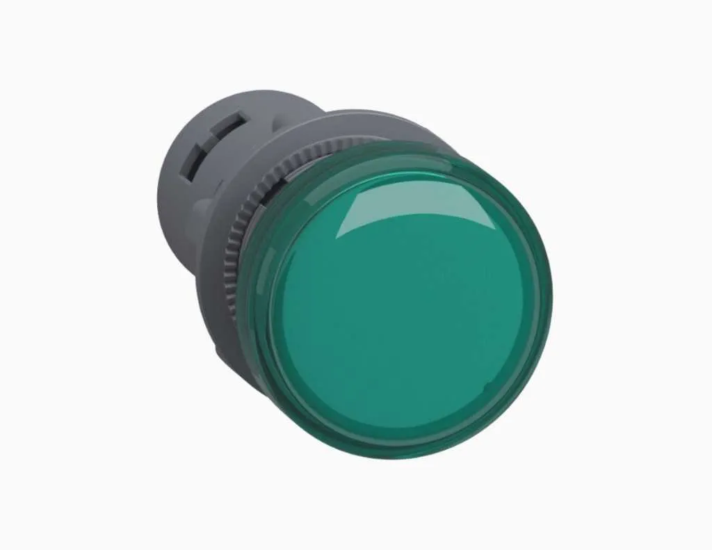 Gambar Schneider Pilot Lamp IP65 Hijau-XA2EVM3LC