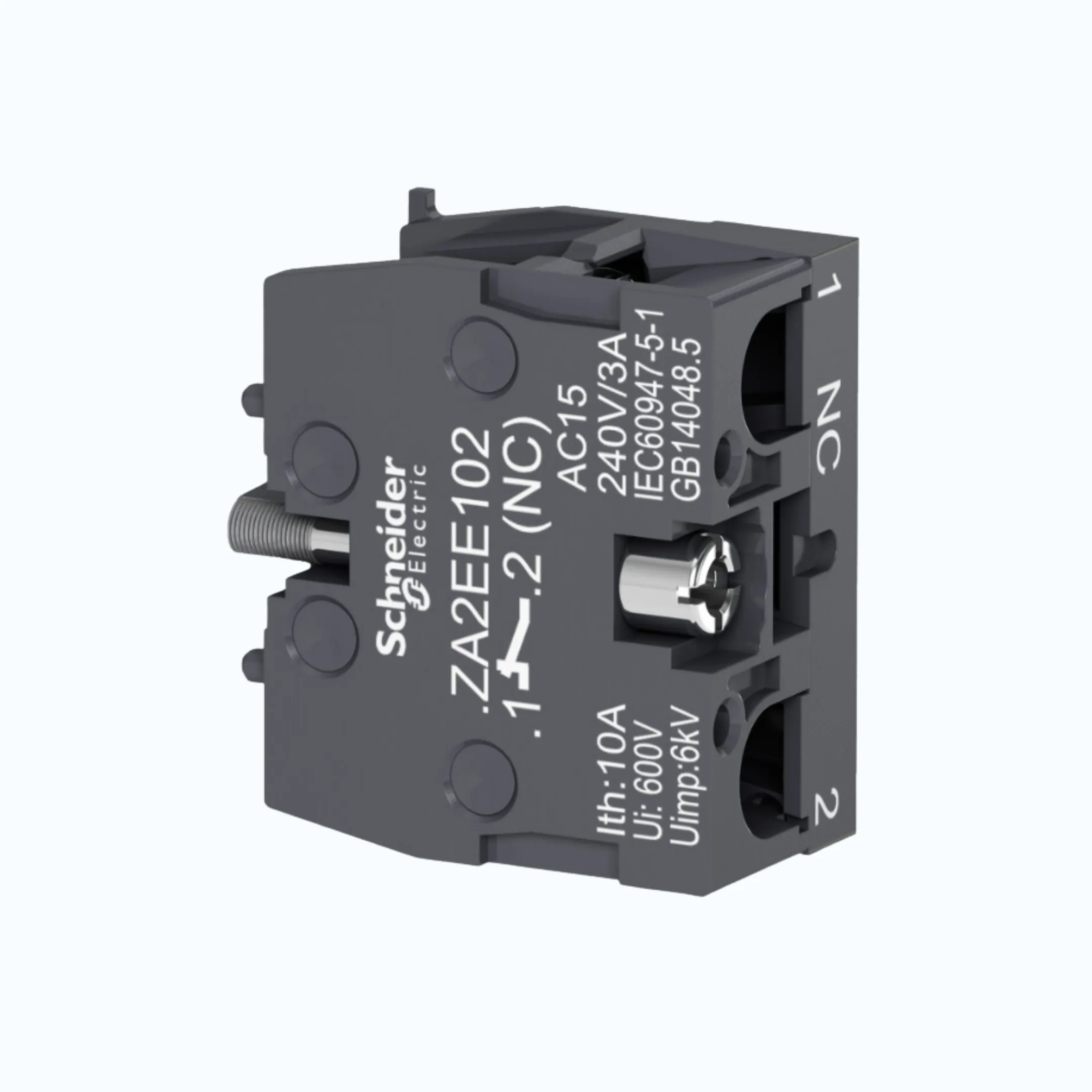 Gambar Schneider Aksesori (Kontak Tambahan)-Kontak 1 N/C-ZA2EE102