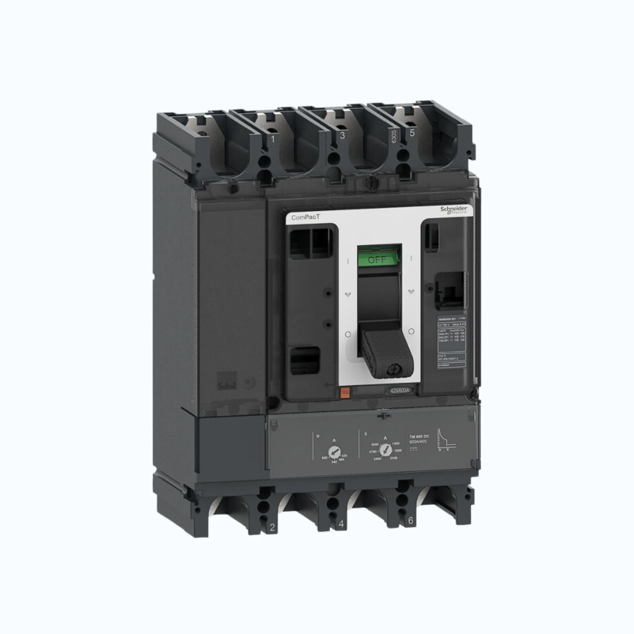 Gambar Schneider ComPacT NSX DC F (36kA) 4P TMD DC 250-C40F4TM250D