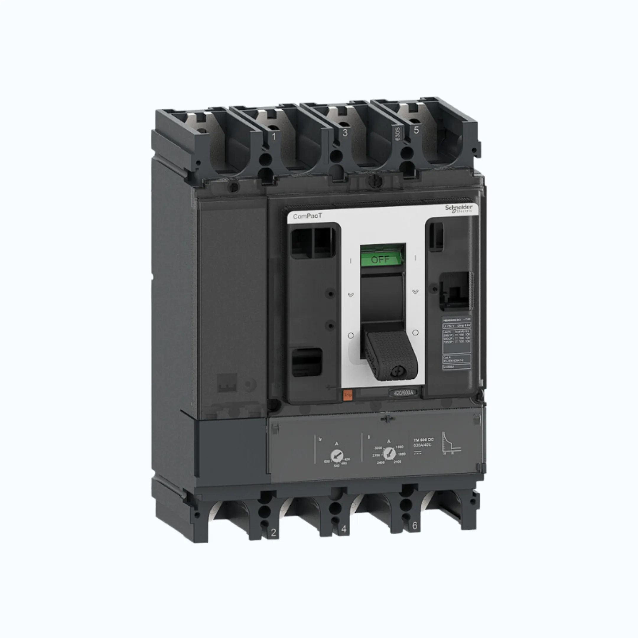 Gambar Schneider ComPacT NSX DC S (100kA) 4P TMD DC 320-C40S4TM320D