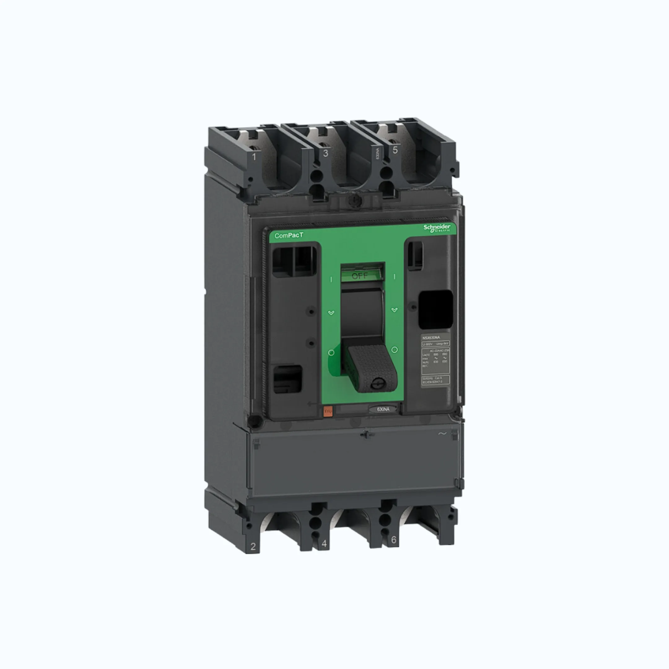 Gambar Schneider Compact 3P Tipe Baru- NSX400NA 400-C403400S