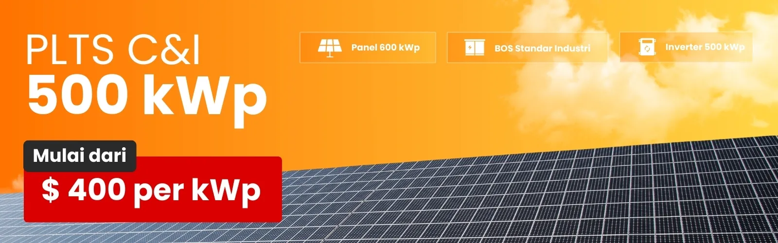 PLTS C&I 500 kWp