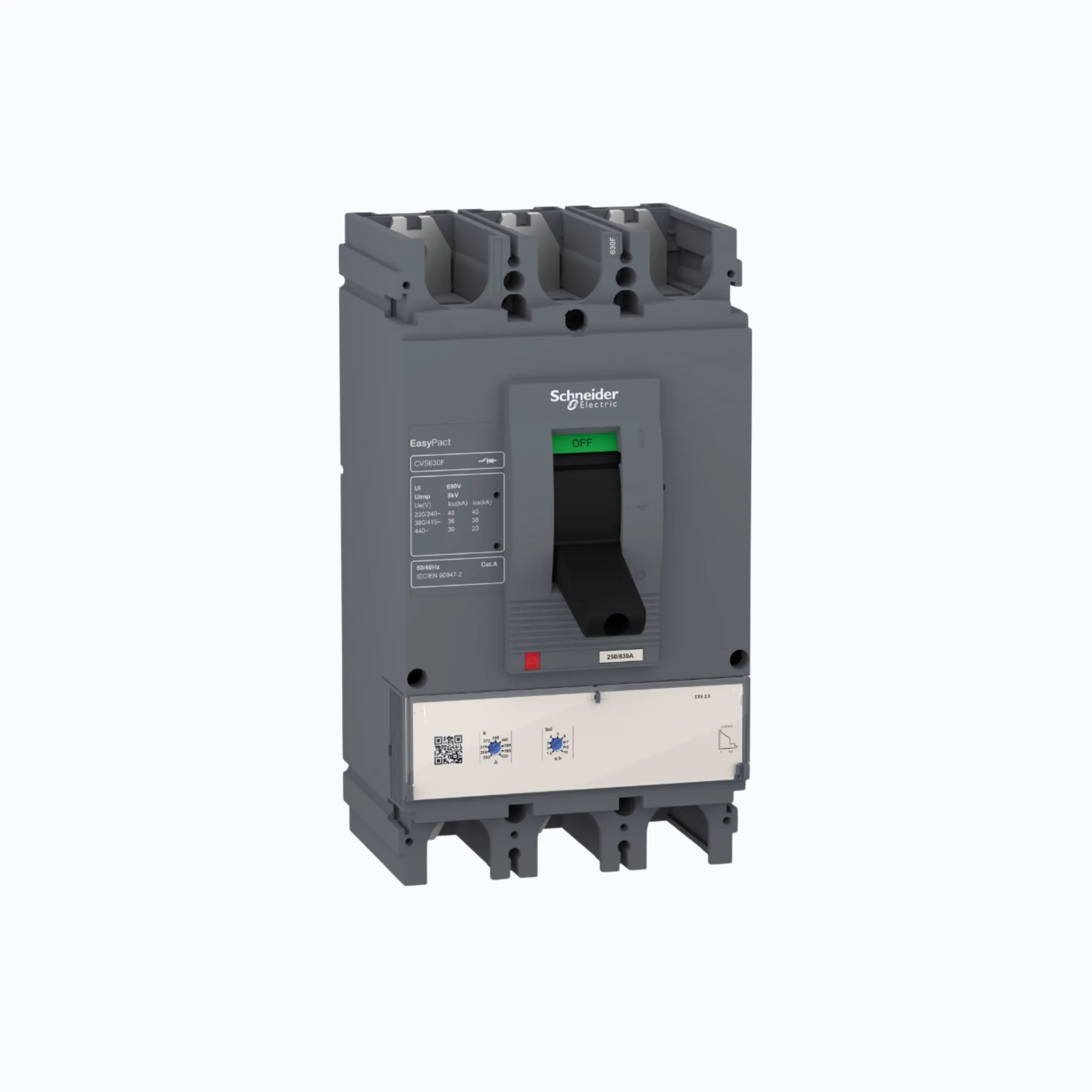 Gambar Schneider Easypact CVS400-600 F(36 kA) 3P- ETS 630 315-630 2-10 ln- LV563505