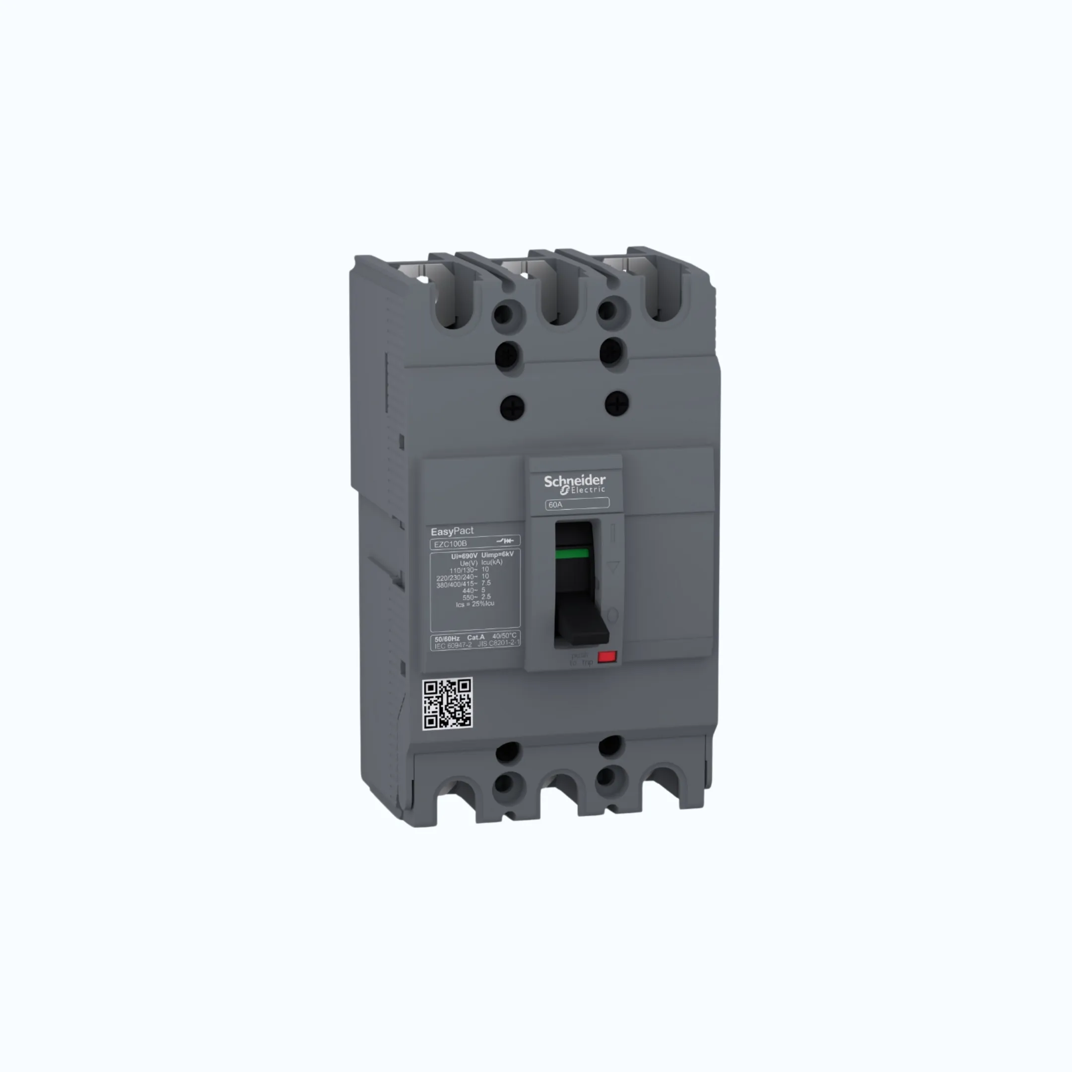 Gambar Schneider Easypact EZC100F (10 kA @415V AC) 3P- EZC100F 60- EZC100F3060