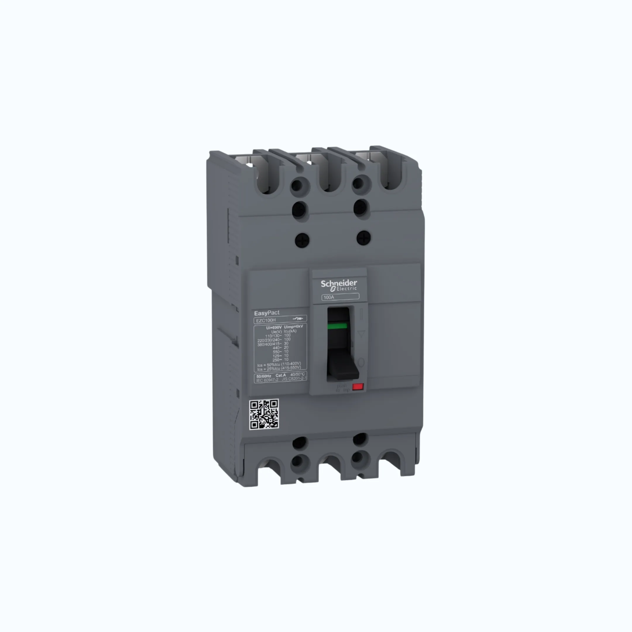 Gambar Schneider Easypact EZC100H (30 kA @415V AC / 10 kA @125V DC; 250V DC) 3P- EZC100H 20- EZC100H3020