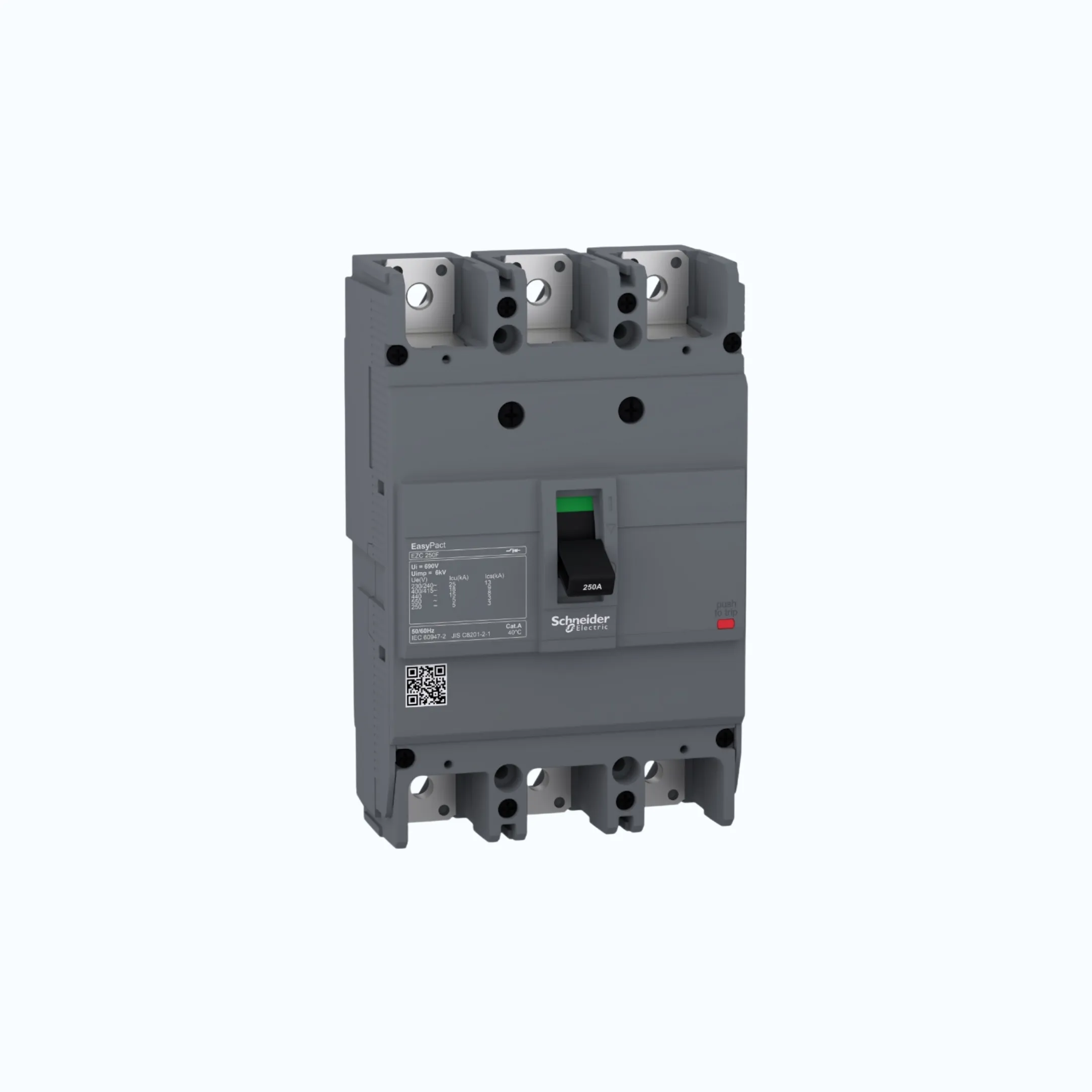 Gambar Schneider Easypact EZC250F (18 kA @415V AC / 5 kA @125V DC; 250V DC) 3P- EZC250F 225-EZC250F3225