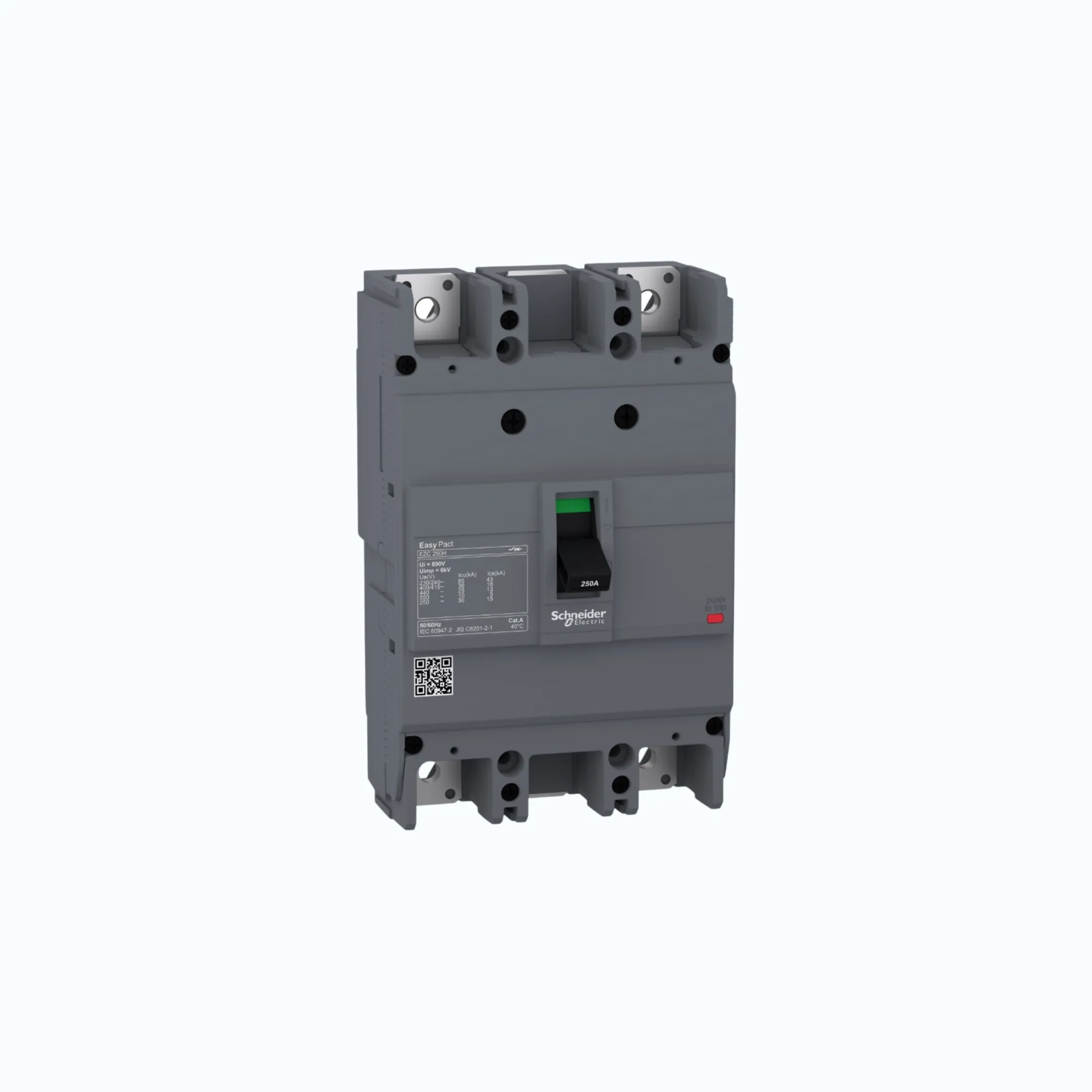 Gambar Schneider Easypact EZC250H (36 kA @415V AC / 30 kA @125V DC; 250V DC)2P - EZC250H 125-EZC250H2125