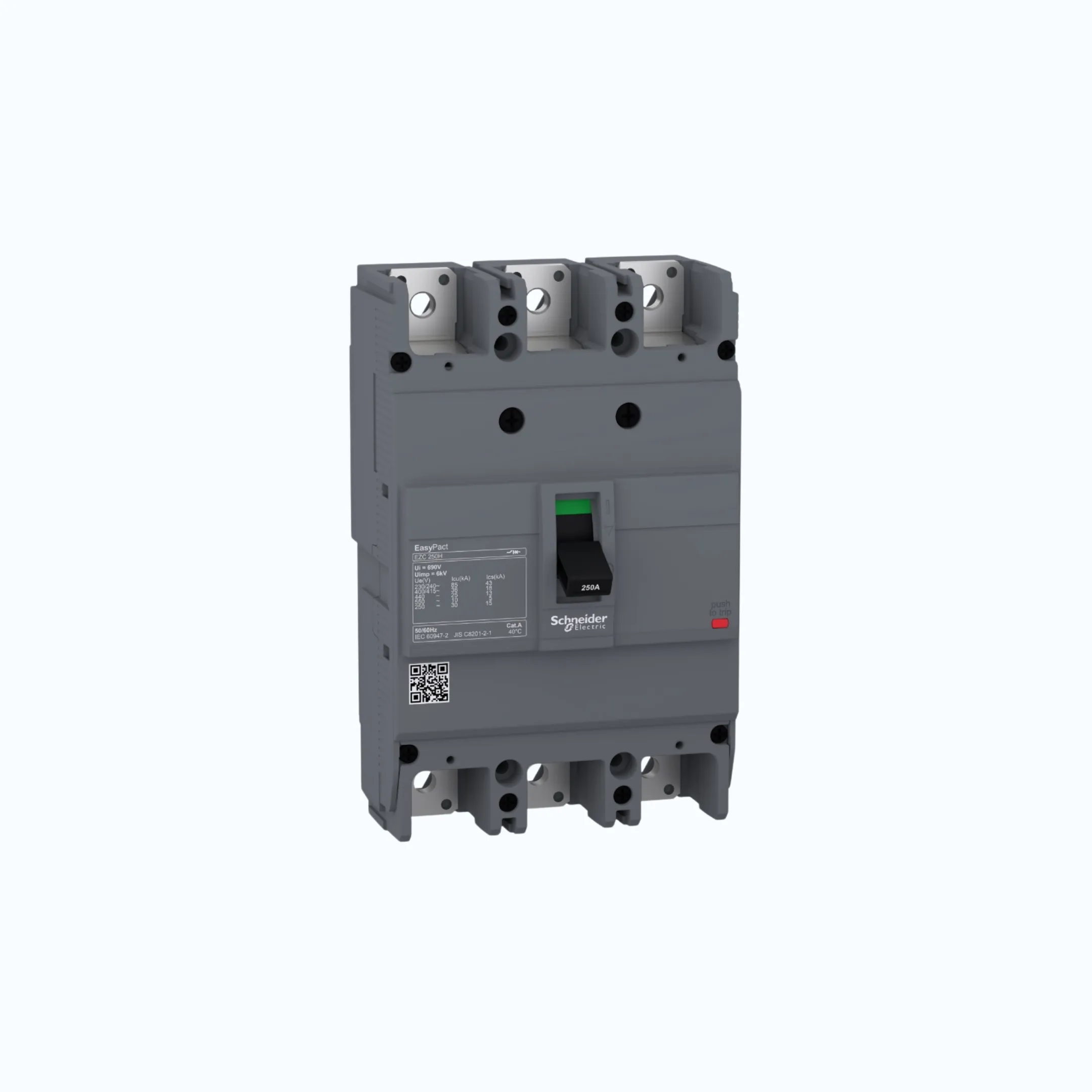 Gambar Schneider Easypact EZC250H (36 kA @415V AC / 30 kA @125V DC; 250V DC)3P - EZC250H 225-EZC250H3225