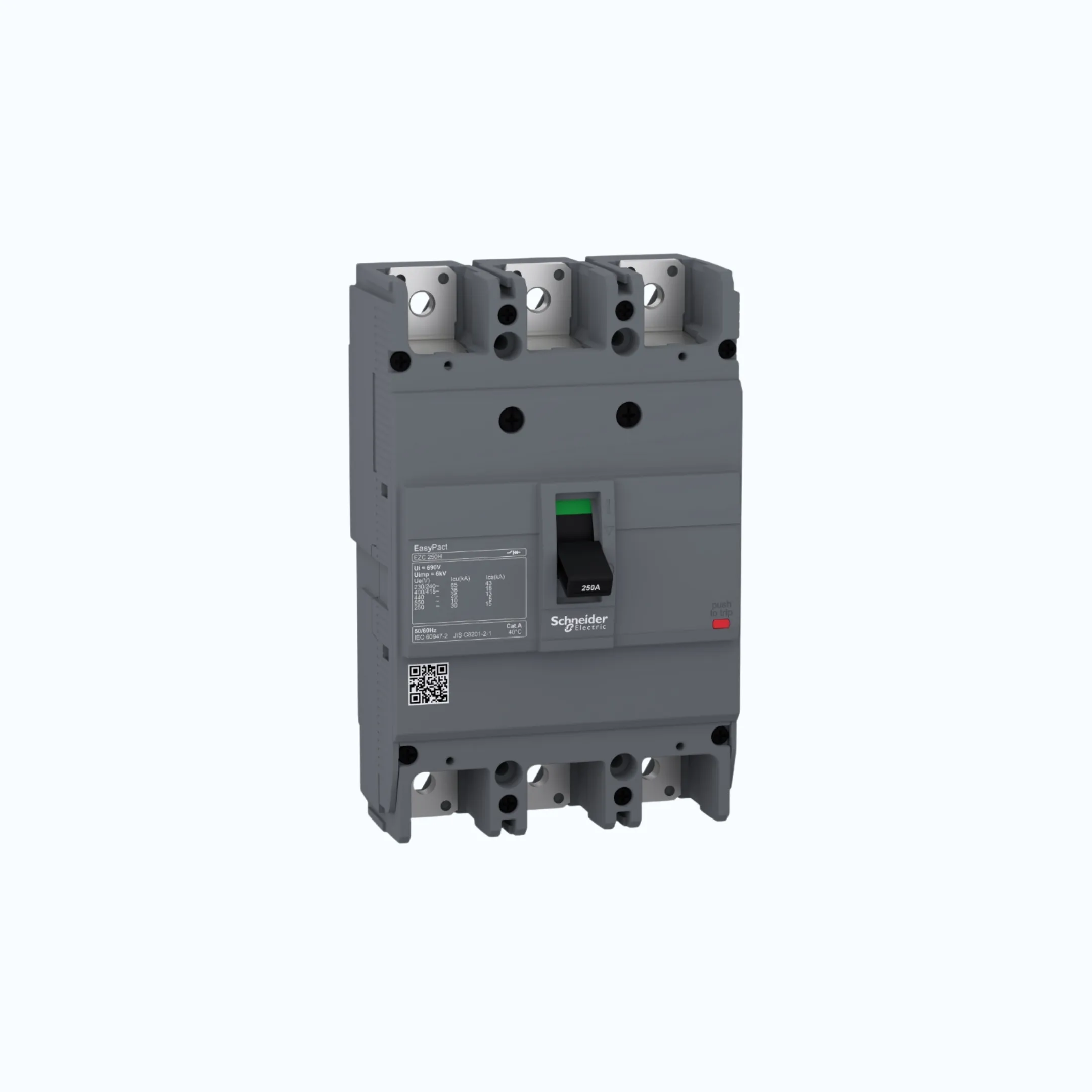 Gambar Schneider Easypact EZC250H (36 kA @415V AC / 30 kA @125V DC; 250V DC)3P - EZC250H 250-EZC250H3250