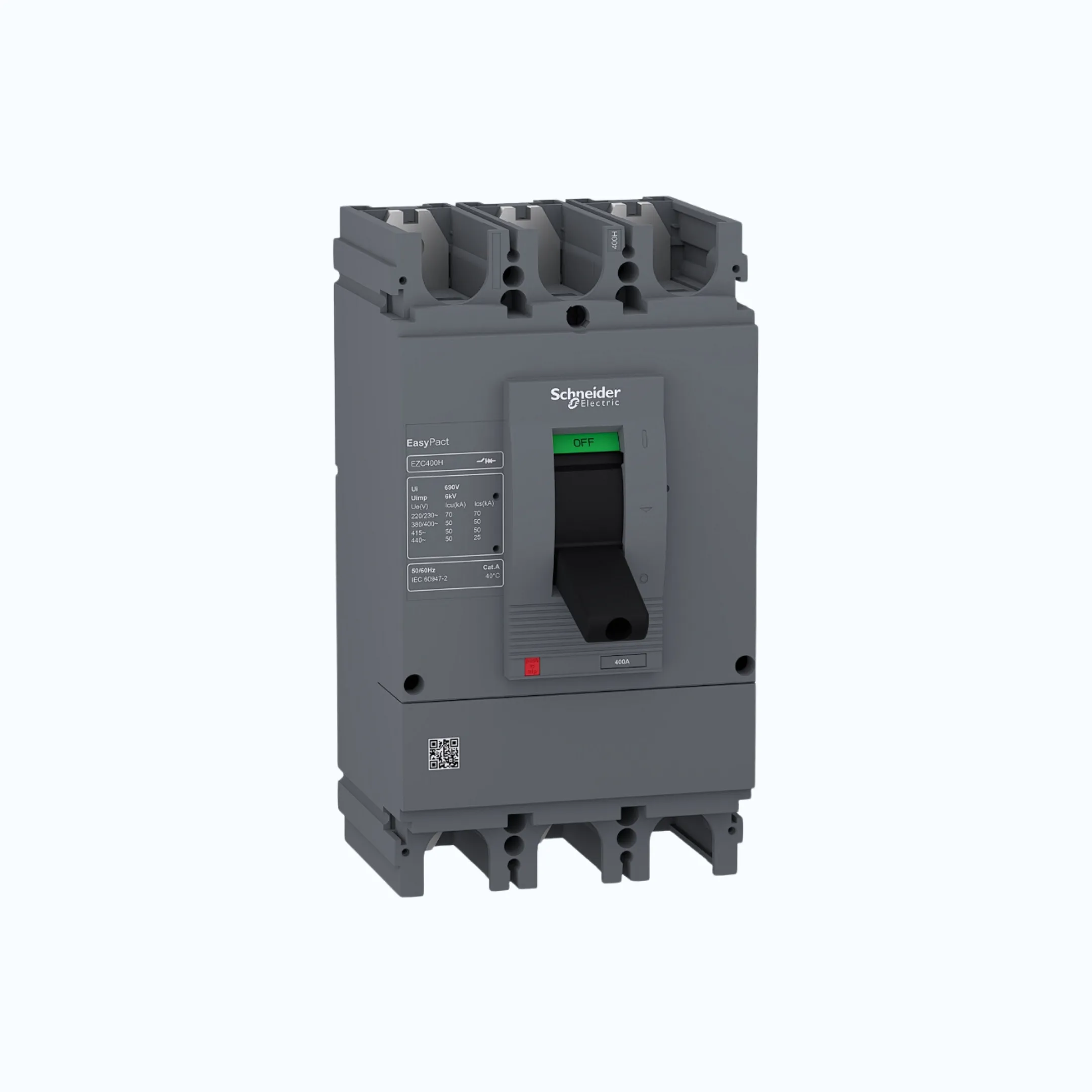 Gambar Schneider Easypact EZC400H (50 kA @415V AC)3P- EZC400H 400- EZC400H3400N