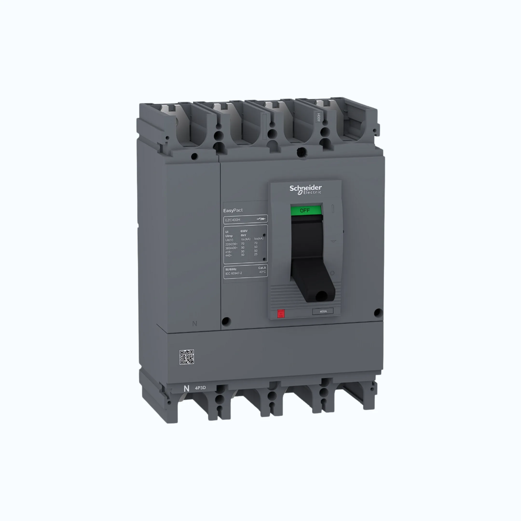 Gambar Schneider Easypact EZC400H (50 kA @415V AC)4P- EZC400H 400-EZC400H4400N