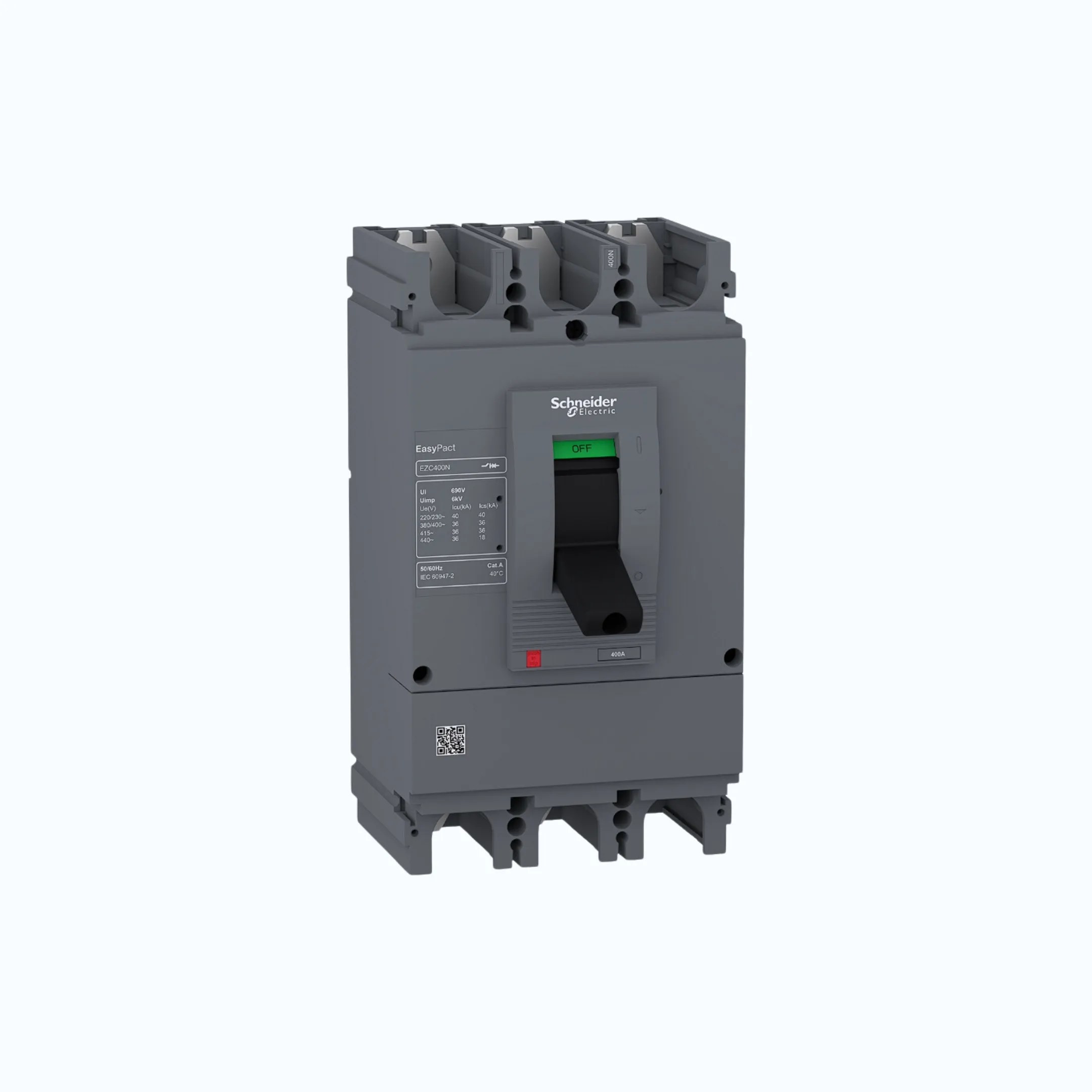 Gambar Schneider Easypact EZC400N (36 kA @415V AC)3P- EZC400N 320-EZC400N3320N