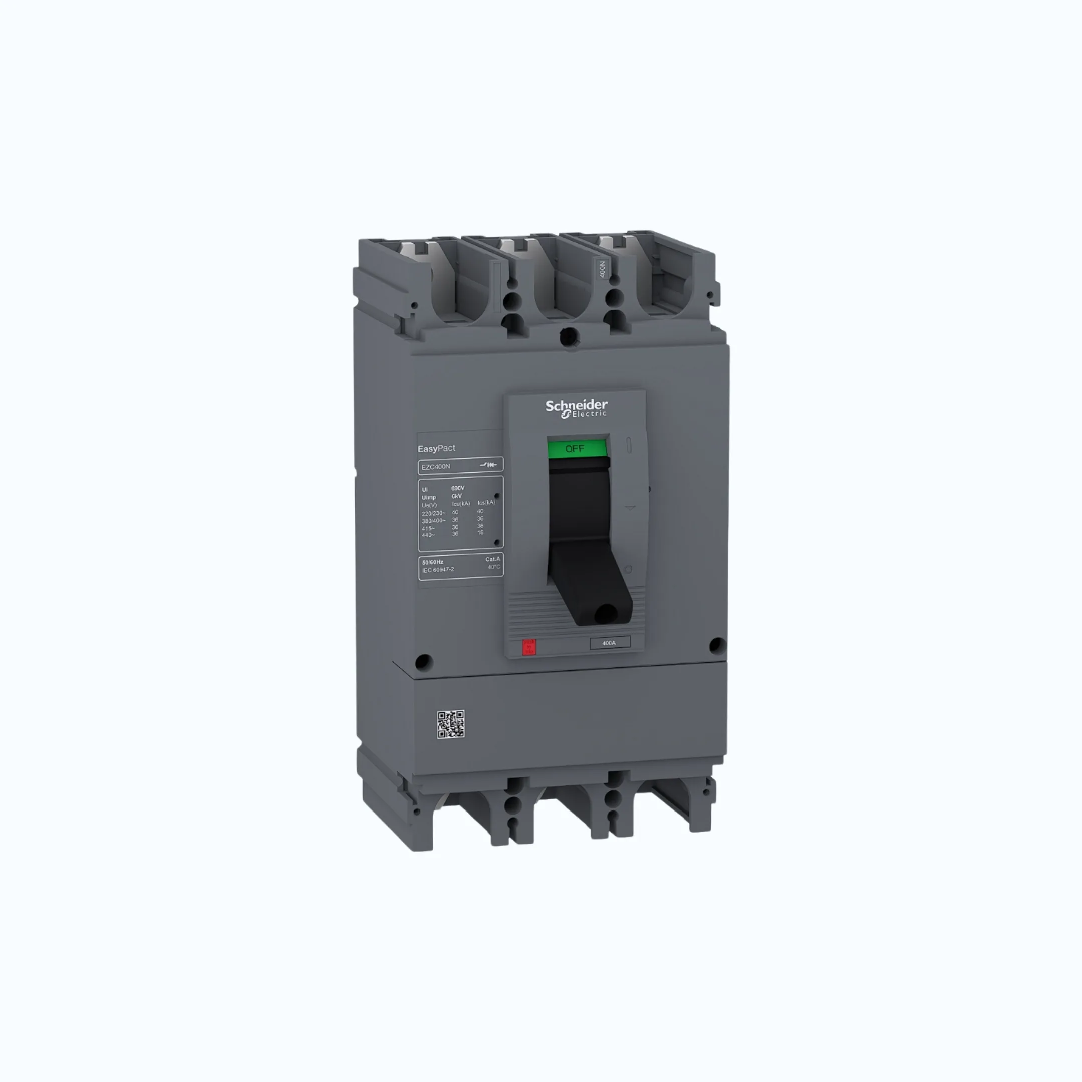 Gambar Schneider Easypact EZC400N (36 kA @415V AC)3P- EZC400N 400- EZC400N3400N