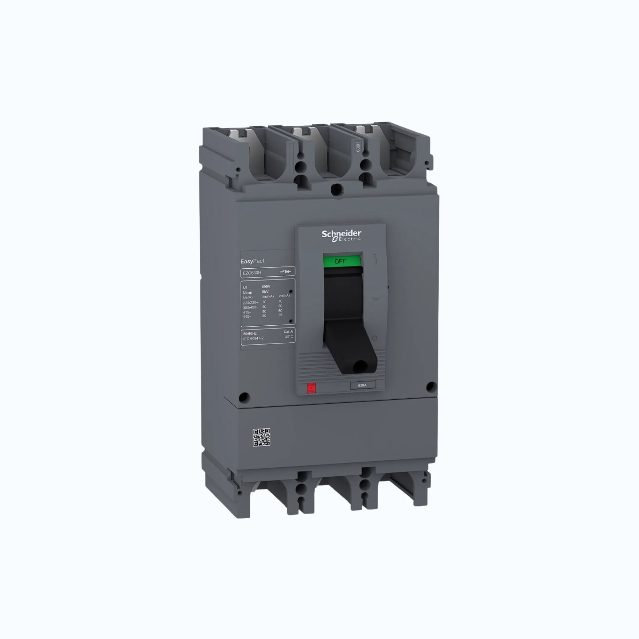 Gambar Schneider Easypact EZC630H (50 kA @415V AC)3P- EZC630H 600- EZC630H3600N