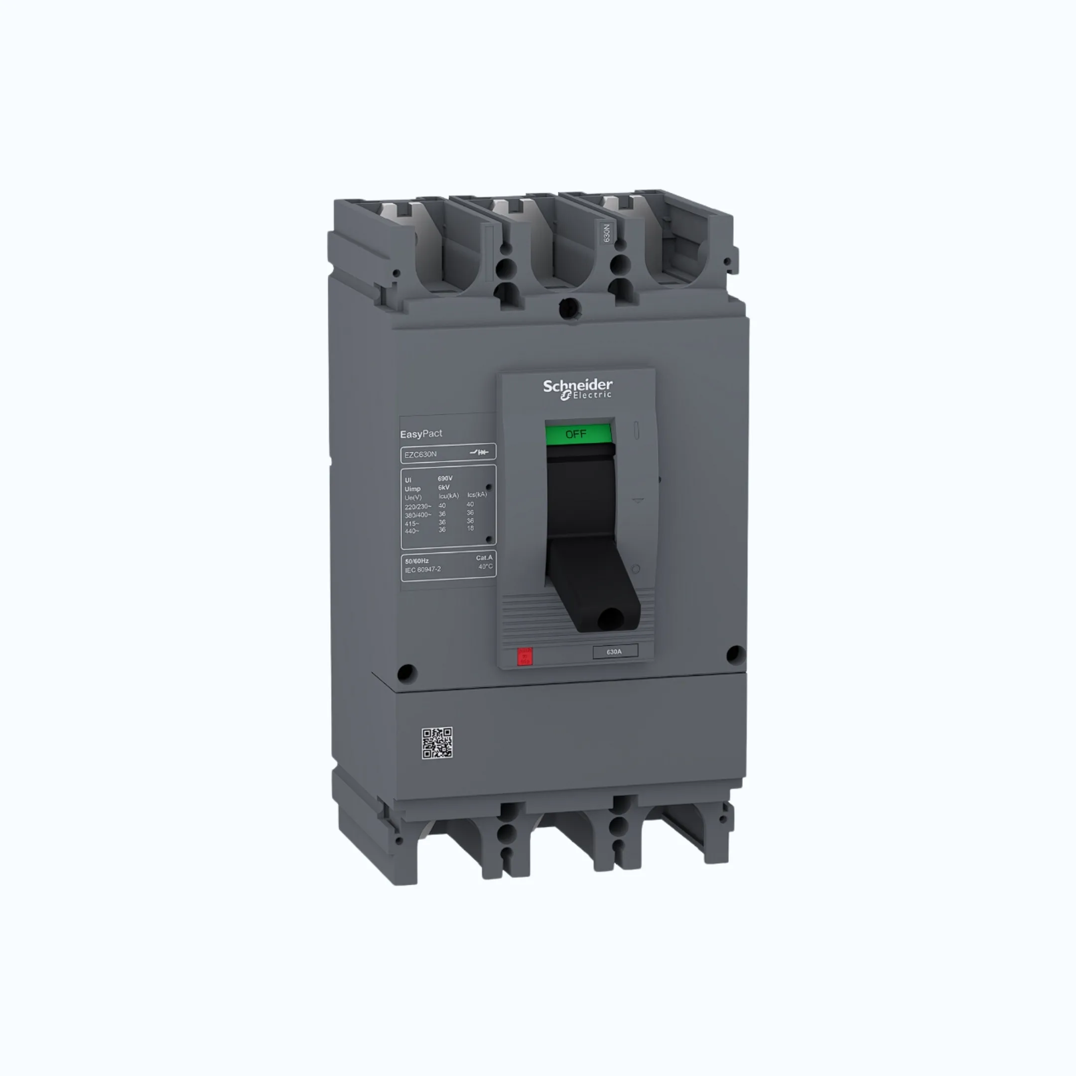 Gambar Schneider Easypact EZC630N (36 kA @415V AC)3P- EZC630N 500- EZC630N3500N