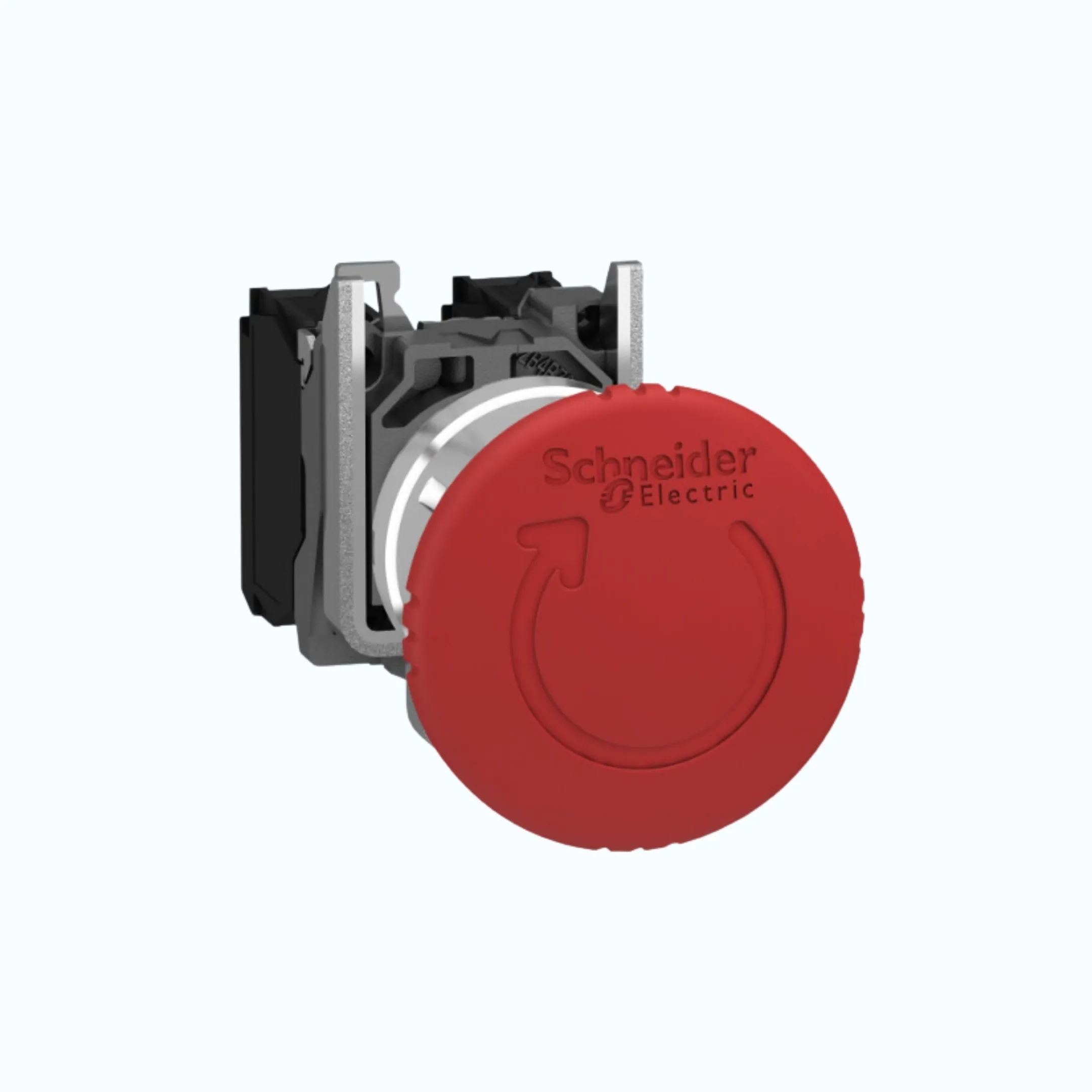 Gambar Schneider Emergency Stop / Mushroom- Latching turn to Release Merah-XB4BS8445EX