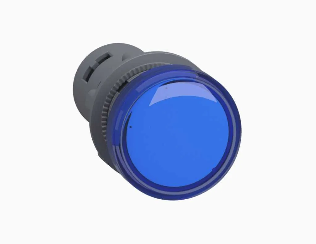 Gambar Schneider Pilot Lamp IP65 Biru-XA2EVM6LC