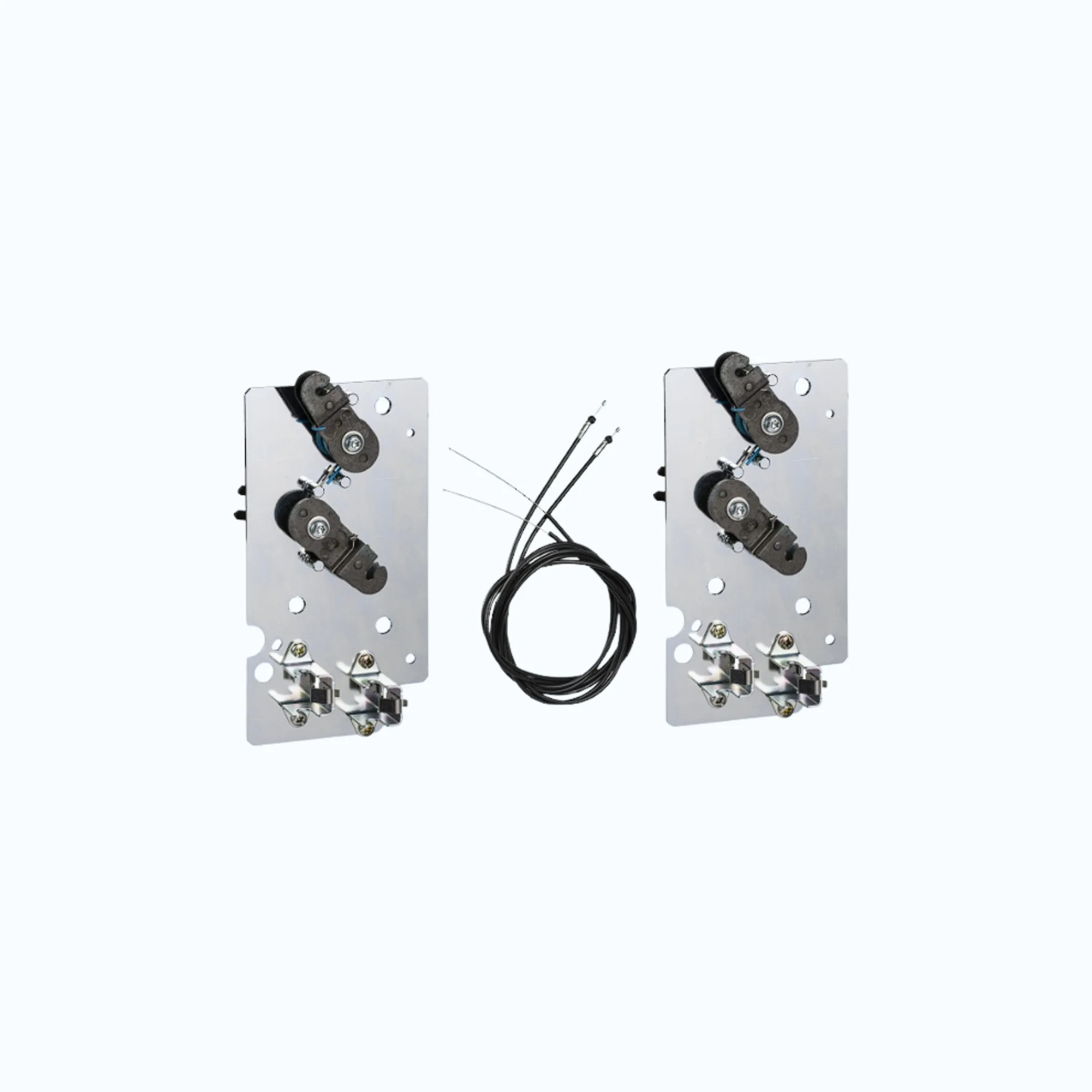 Gambar Schneider InterLocking dengan kabel- Untuk 2 CB drawout type-33914