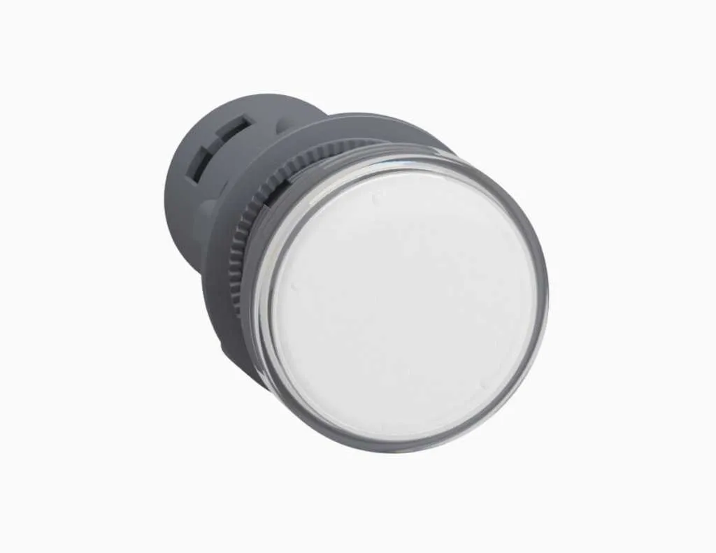 Gambar Schneider Pilot Lamp IP65 Putih-XA2EVM1LC