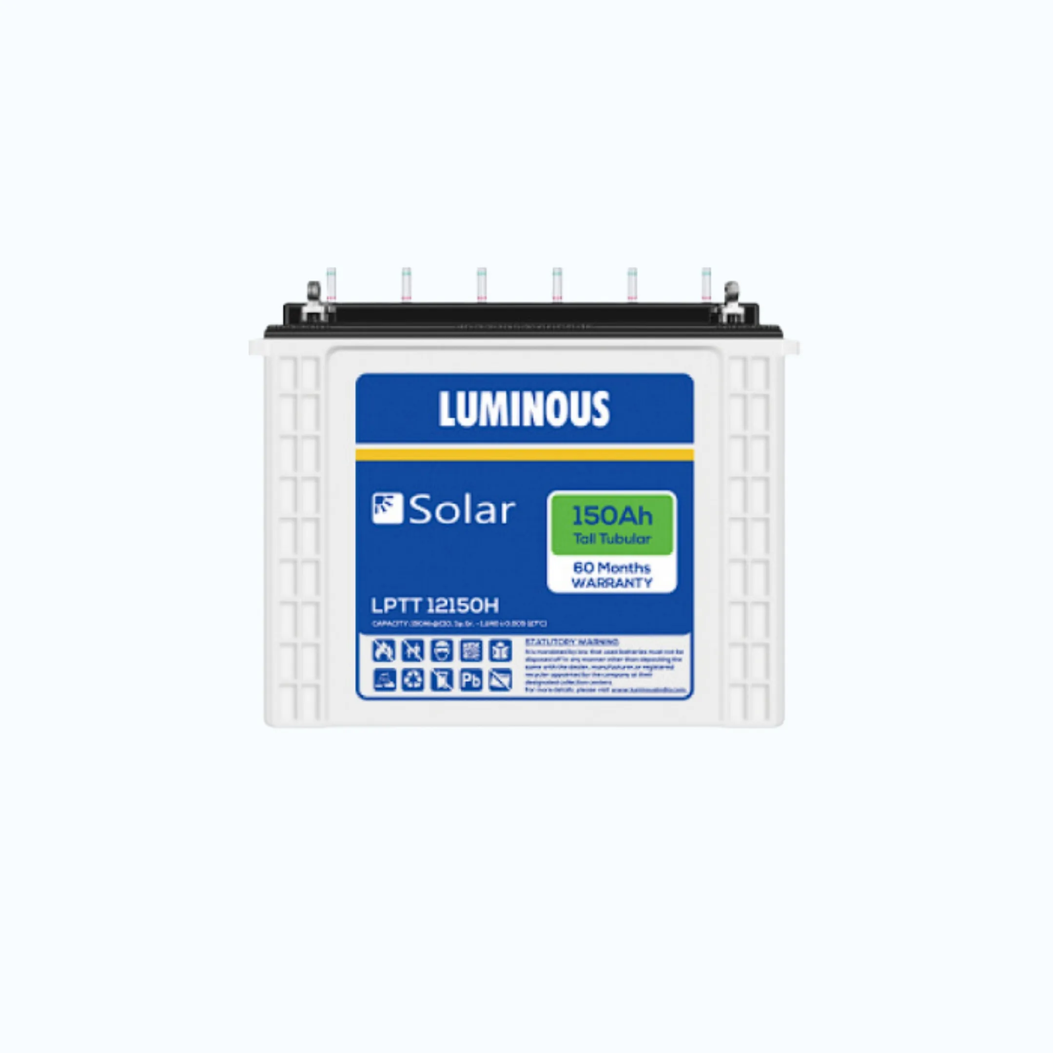 Gambar LUMINOUS - Inverter - Battery TUBULAR 100AH 12 Volt