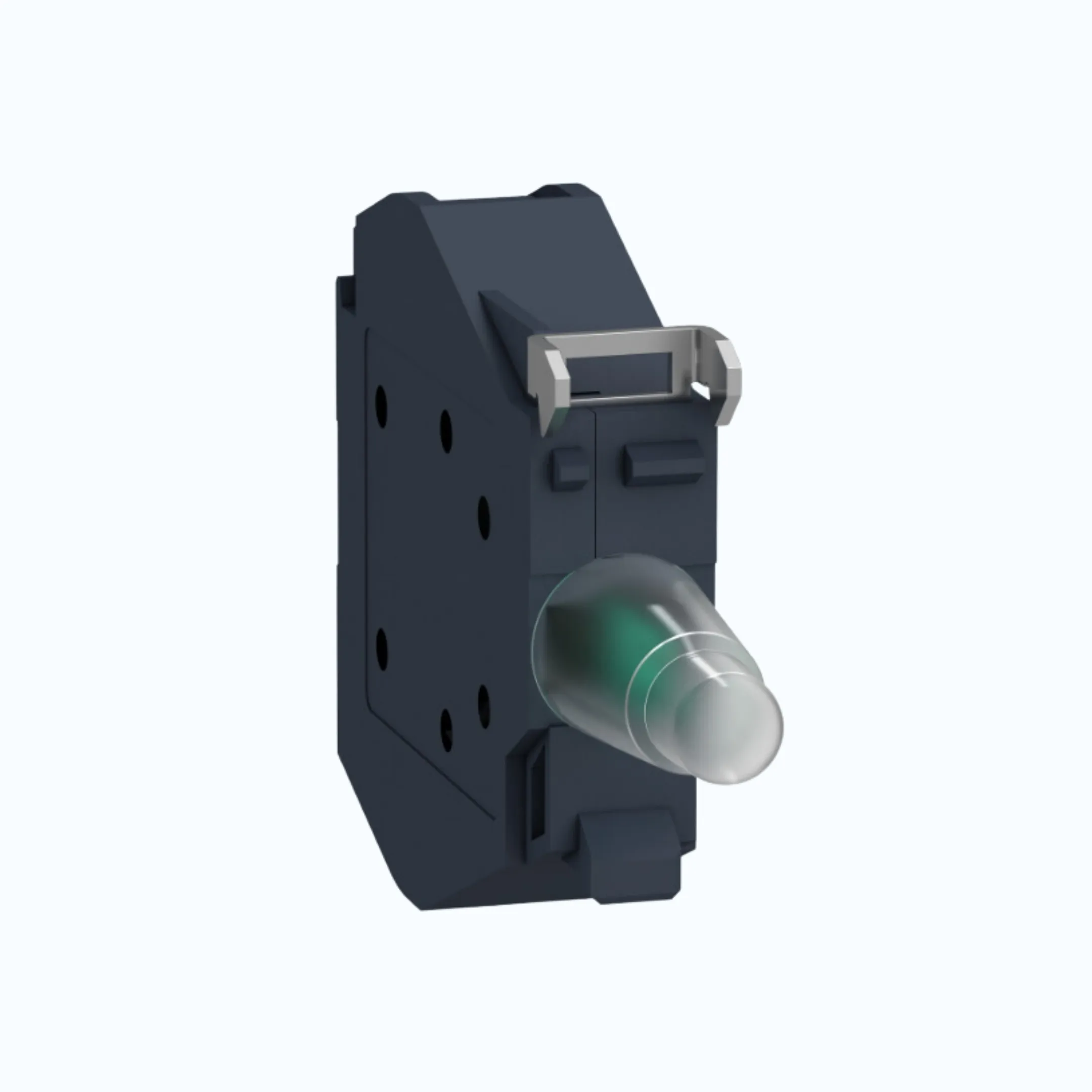 Gambar Schneider Light Block Untuk Explosive Atmosphere-24…254V AC/DC Hijau- ZBVBM3GEX