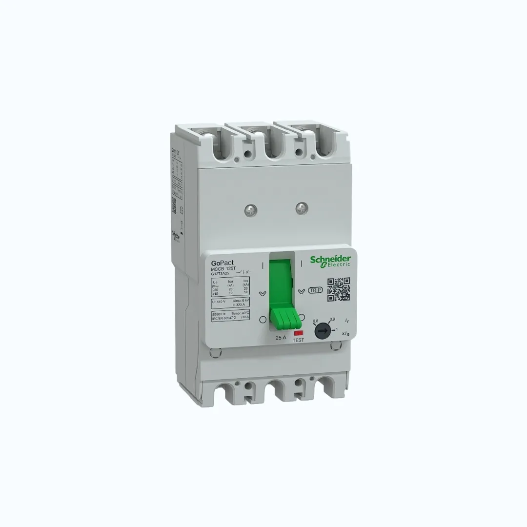 Gambar Schneider MCCB Adjustable- 10 kA at 415 V AC/3P 25A- G12T3A25