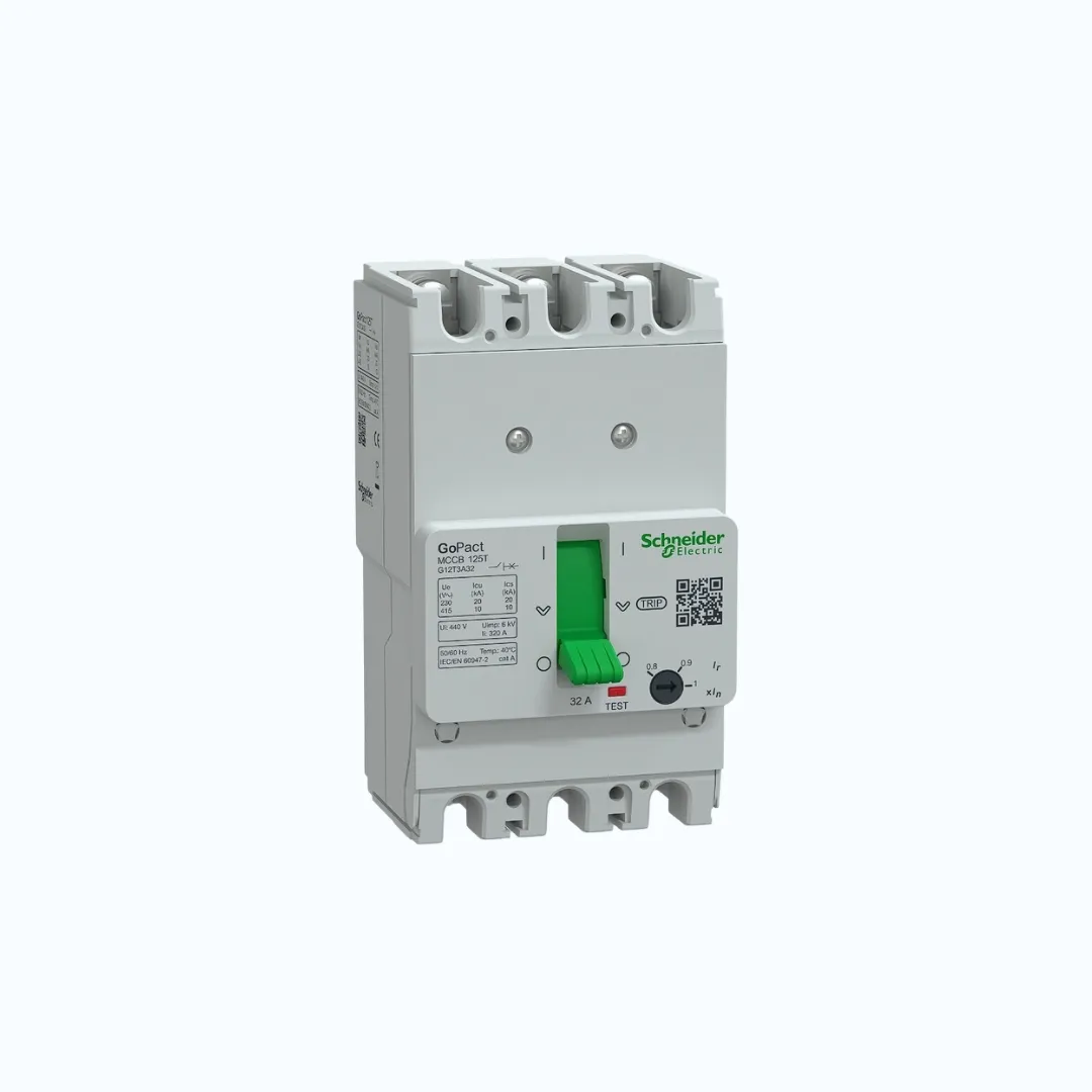 Gambar Schneider MCCB Adjustable- 10 kA at 415 V AC/3P 32A-G12T3A32