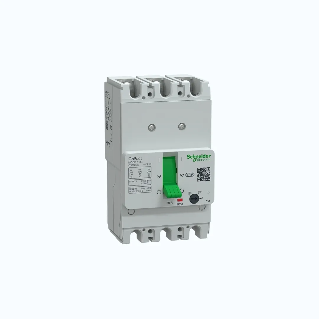 Gambar Schneider MCCB Adjustable- 10 kA at 415 V AC/3P 50A-G12T3A50