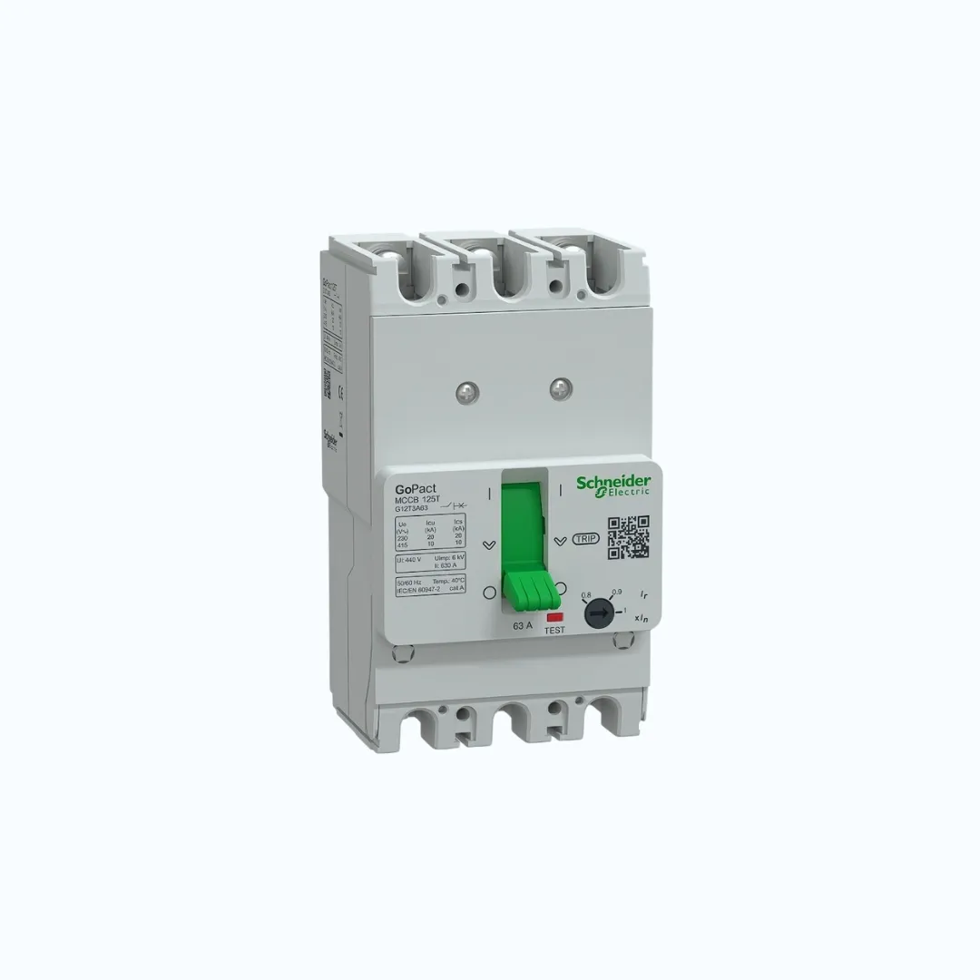 Gambar Schneider MCCB Adjustable- 10 kA at 415 V AC/3P 63A-G12T3A63