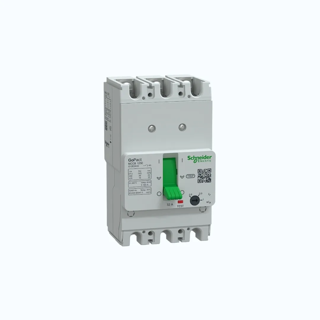 Gambar Schneider MCCB Adjustable- 15 kA at 415 V AC/3P 32A-G12E3A32