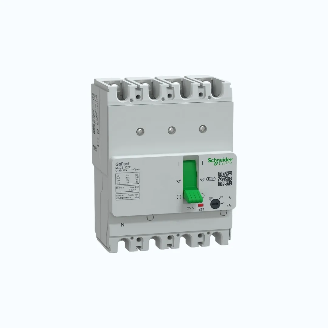 Gambar Schneider MCCB Adjustable- 15 kA at 415 V AC/3P 25A-G12E3A25