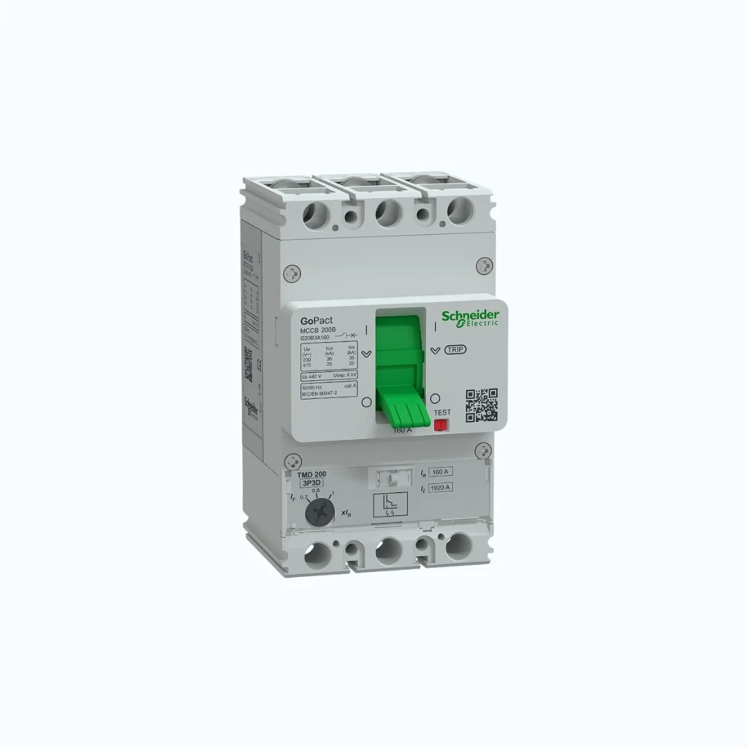 Gambar Schneider MCCB Adjustable- 25 kA at 415 V AC/4P 160A-G25B4A160