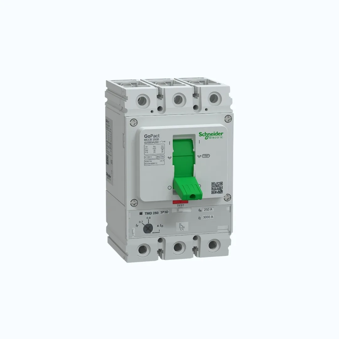 Gambar Schneider MCCB Adjustable- 25 kA at 415 V AC/3P 250A- G25B3A250
