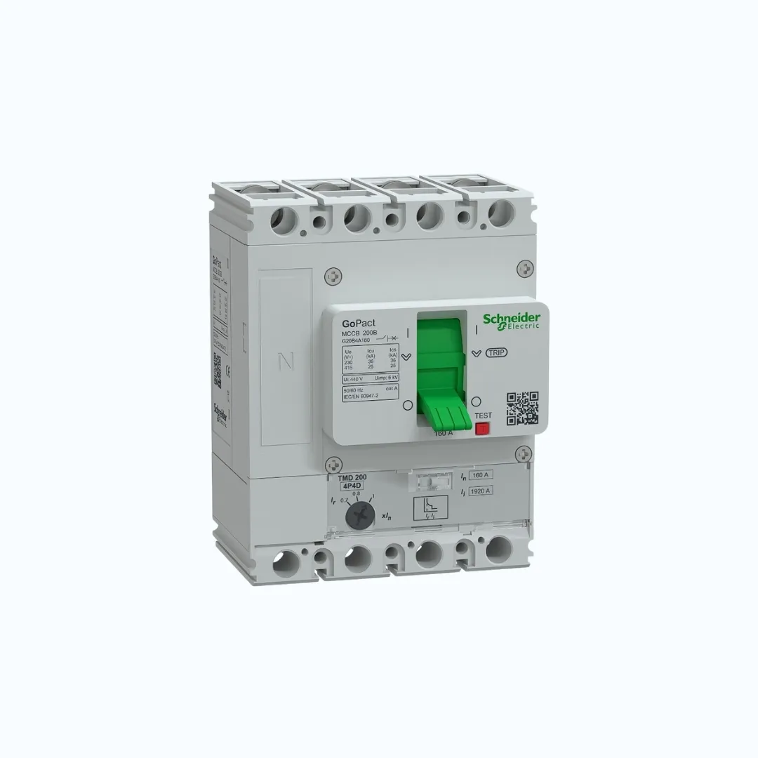 Gambar Schneider MCCB Adjustable- 25 kA at 415 V AC/4P 160A- G20B4A160