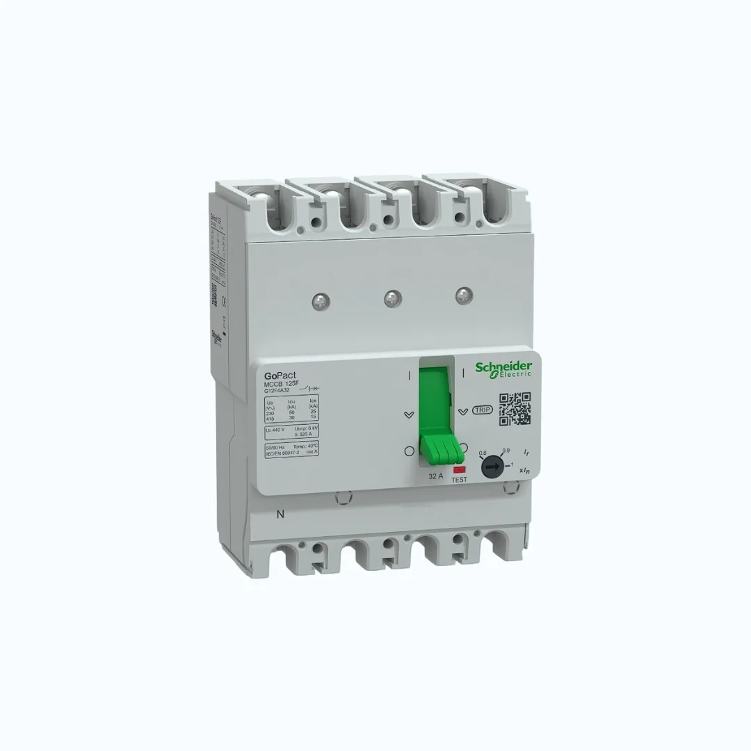 Gambar Schneider MCCB Adjustable- 30 kA at 415 V AC/3P 32A-G12F3A32