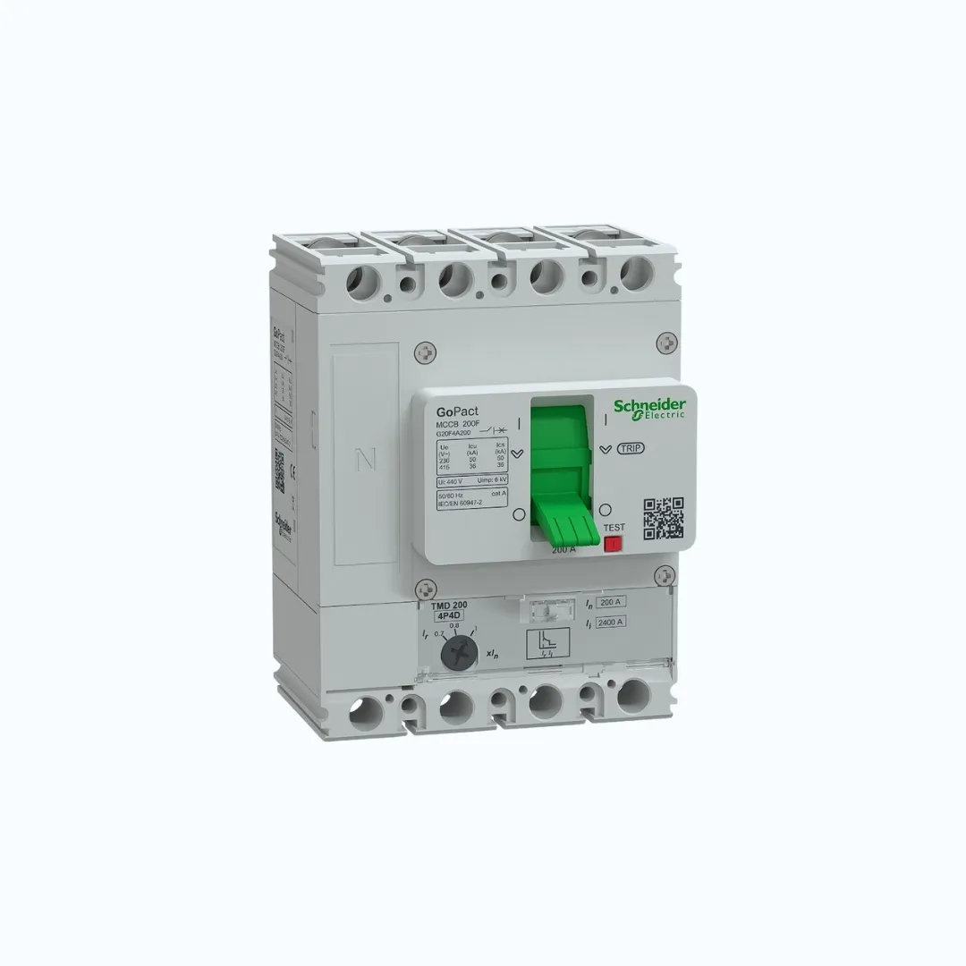 Gambar Schneider MCCB Adjustable- 36 kA at 415 V AC/3P 200A-G25F3A200