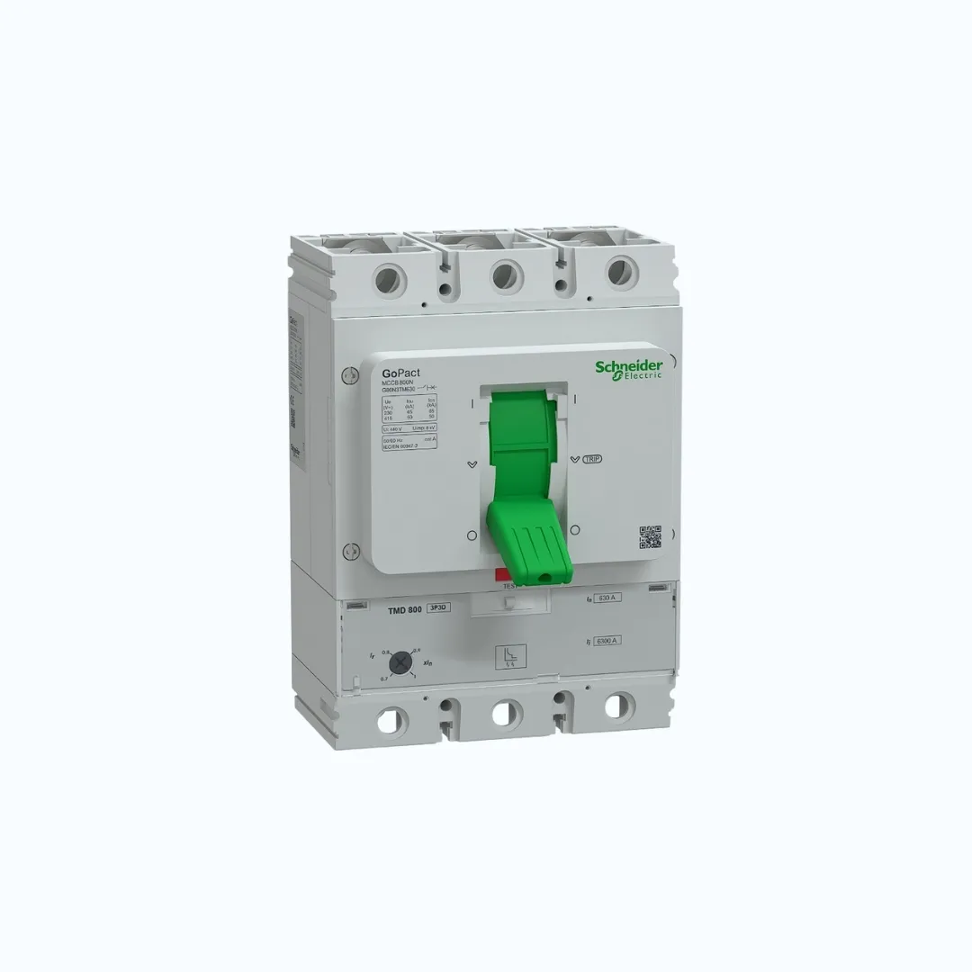 Gambar Schneider MCCB Adjustable- 50 kA at 415 V AC/3P 630A- G80N3TM630