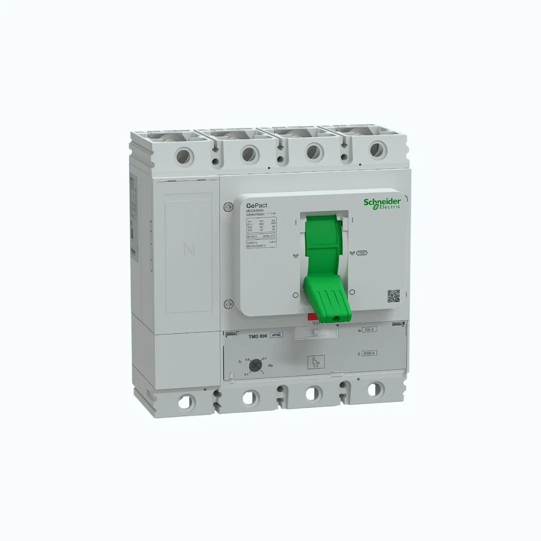 Gambar Schneider MCCB Adjustable- 50 kA at 415 V AC/4P 500A-G80N4TM500