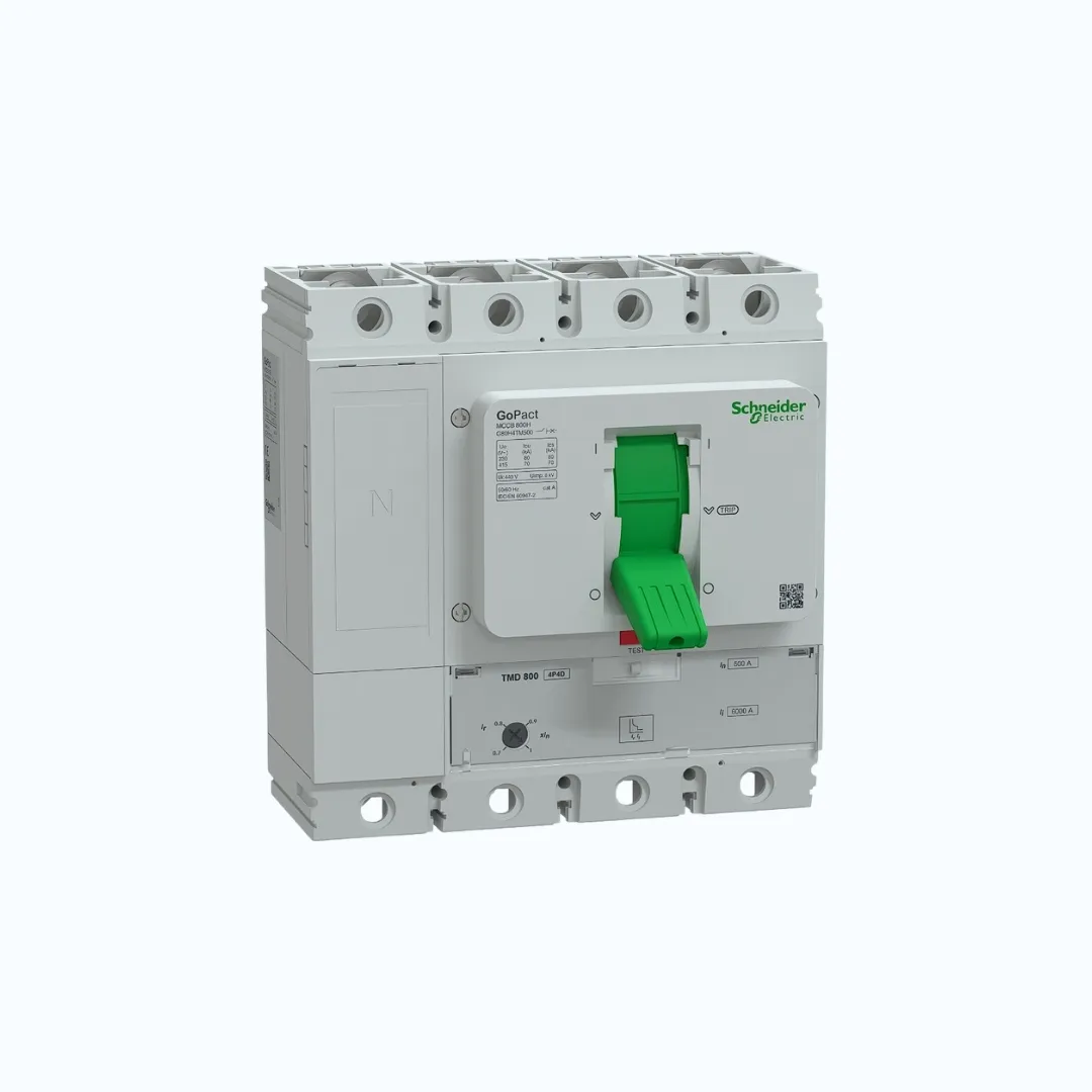 Gambar Schneider MCCB Adjustable- 70 kA at 415 V AC/4P 500A-G80H4TM500