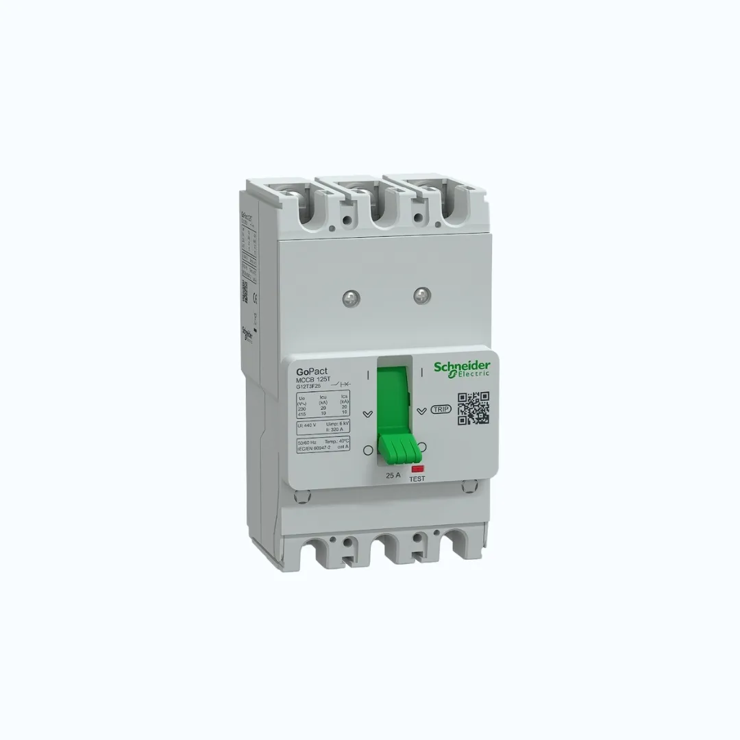 Gambar Schneider MCCB Fixed- 10 kA at 415 V AC/3P 25A-G12T3F25