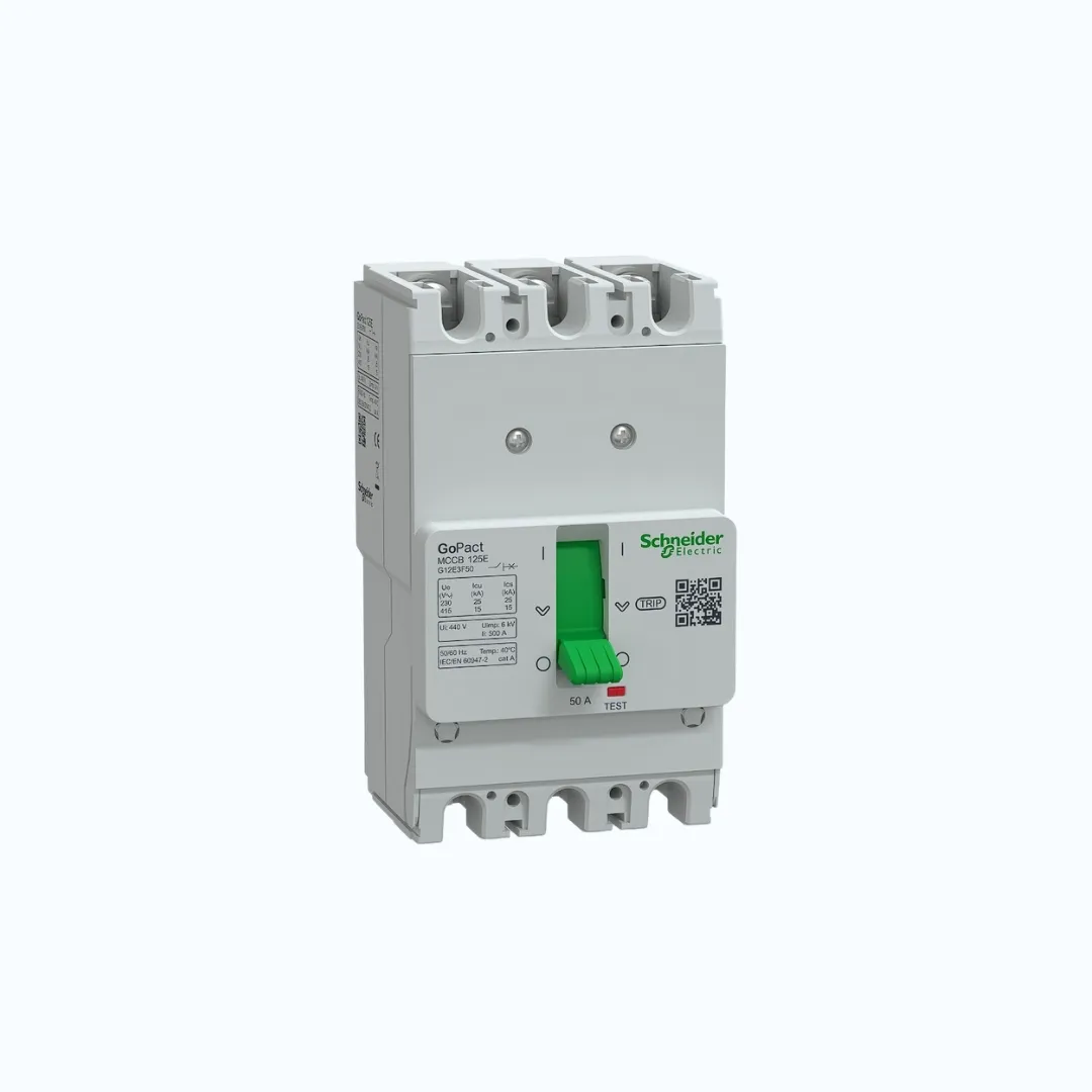 Gambar Schneider MCCB Fixed- 15 kA at 415 V AC/3P 50A-G12E3F50