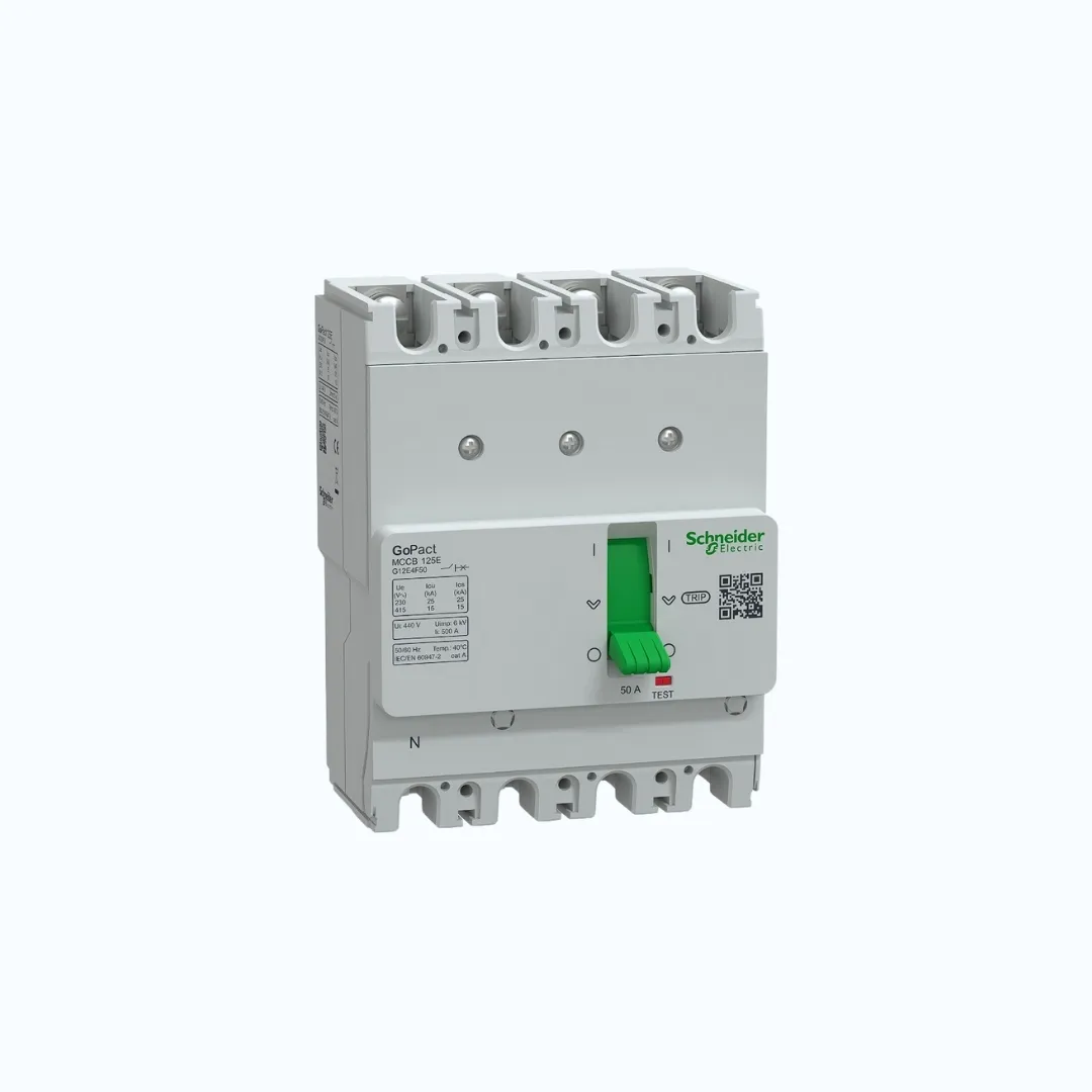 Gambar Schneider MCCB Fixed- 15 kA at 415 V AC/4P 50A-G12E4F50