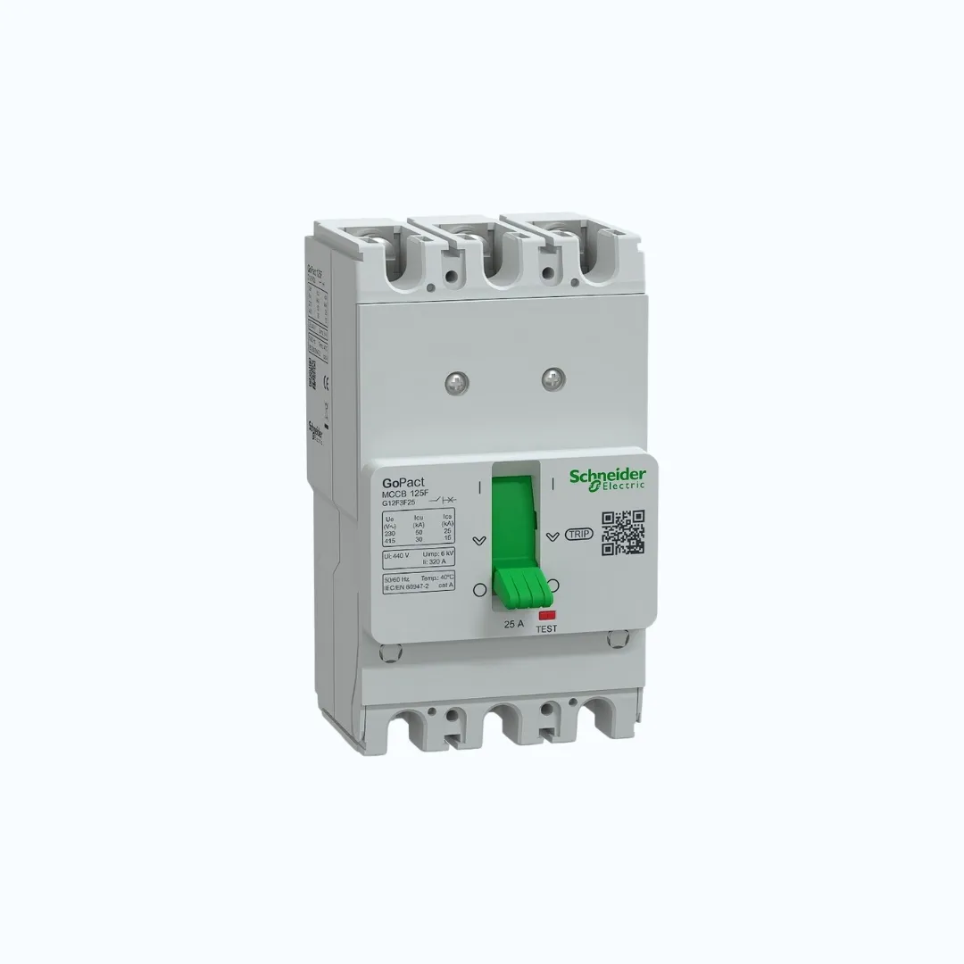Gambar Schneider MCCB Fixed- 30 kA at 415 V AC/3P 25A- G12F3F25
